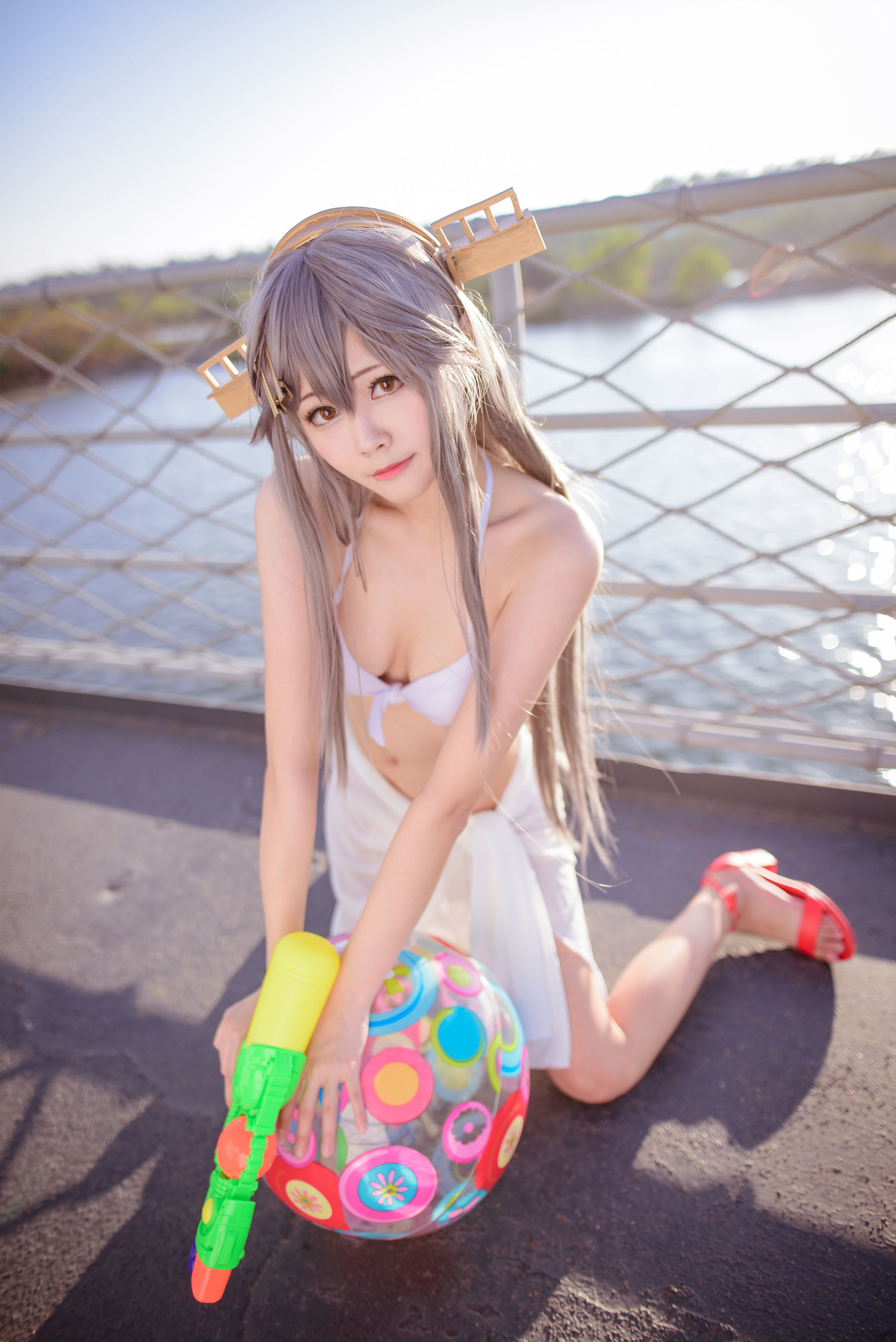 COS妹子Arty亞緹 – 艦これ はるな Haruna Cosplay-第37张