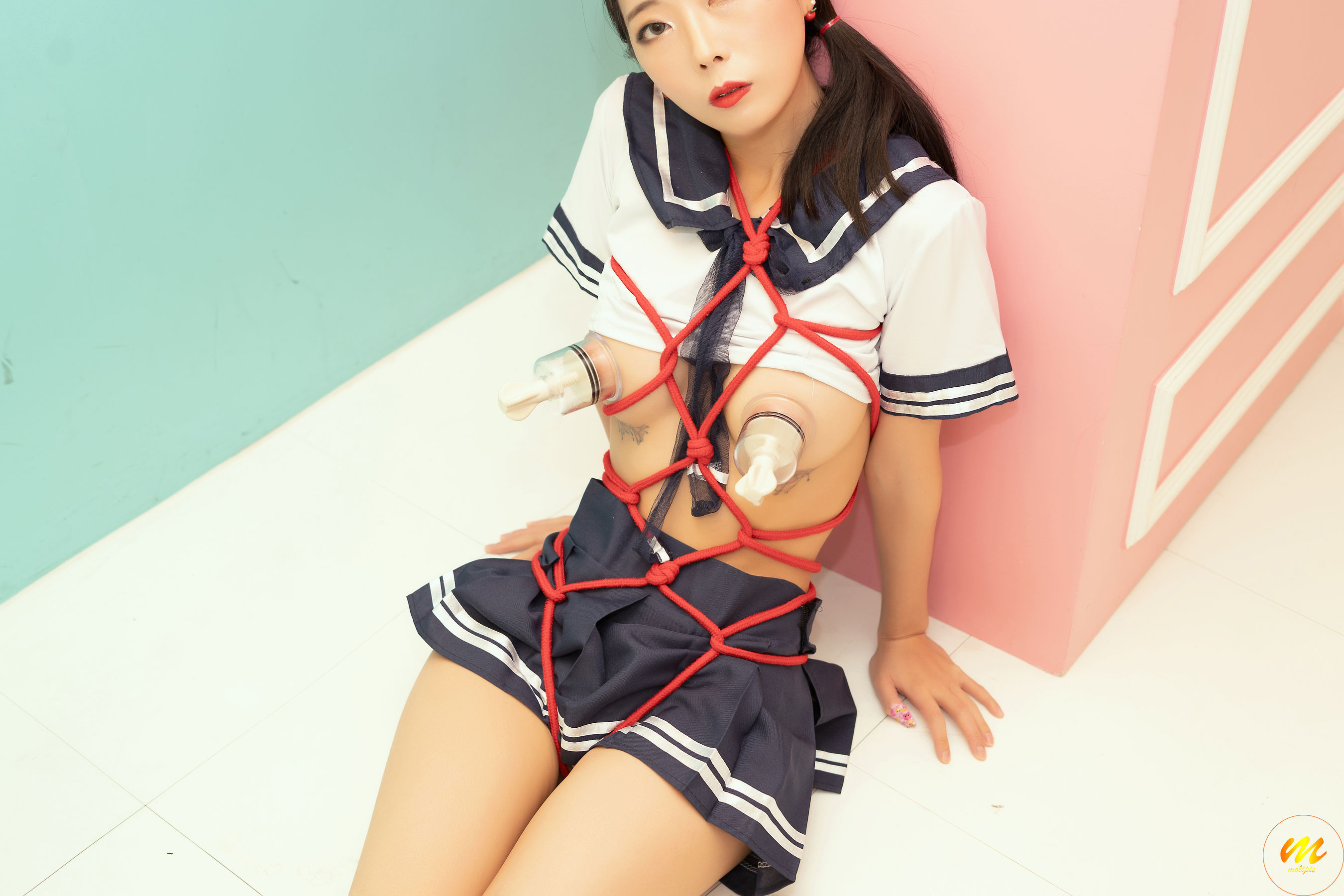 [Molipic] No.29 Mona – Vol.20A sexy class Cosplay-第33张