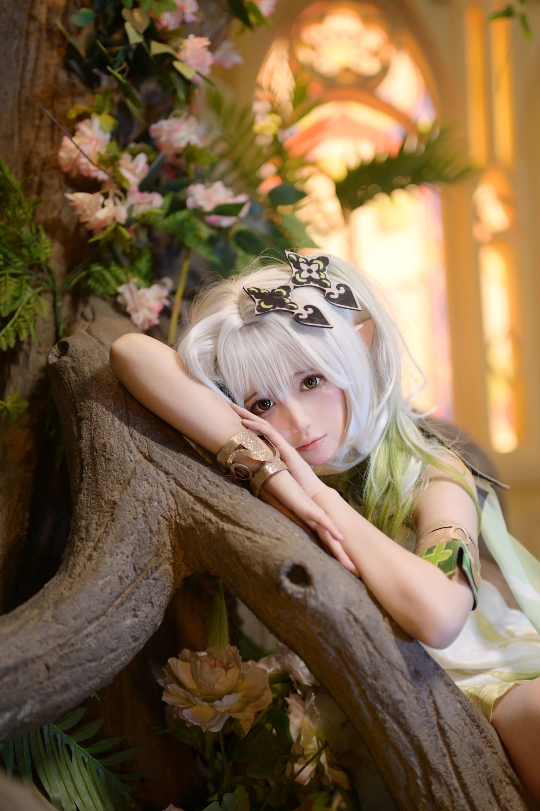 莱可Raika – 纳西妲的乐园 Cosplay-第28张