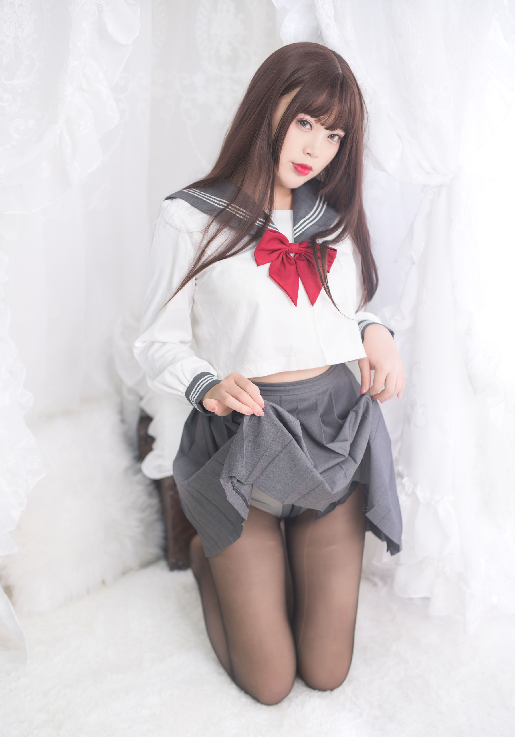 萌系小姐姐-白烨- 绝对足域 Cosplay-第27张