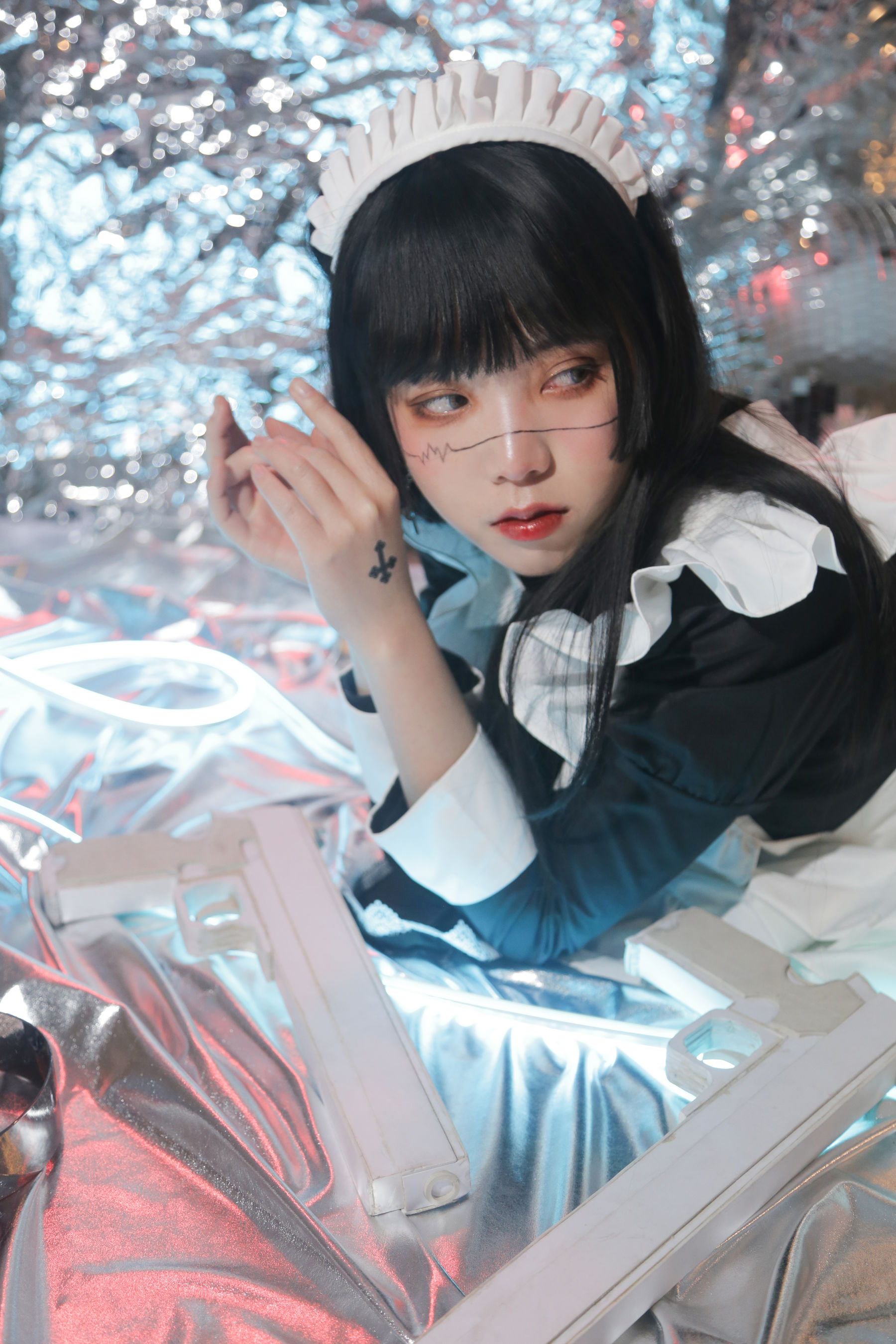 可爱妹子Fushii_海堂 – 生化女仆 Cosplay-第4张