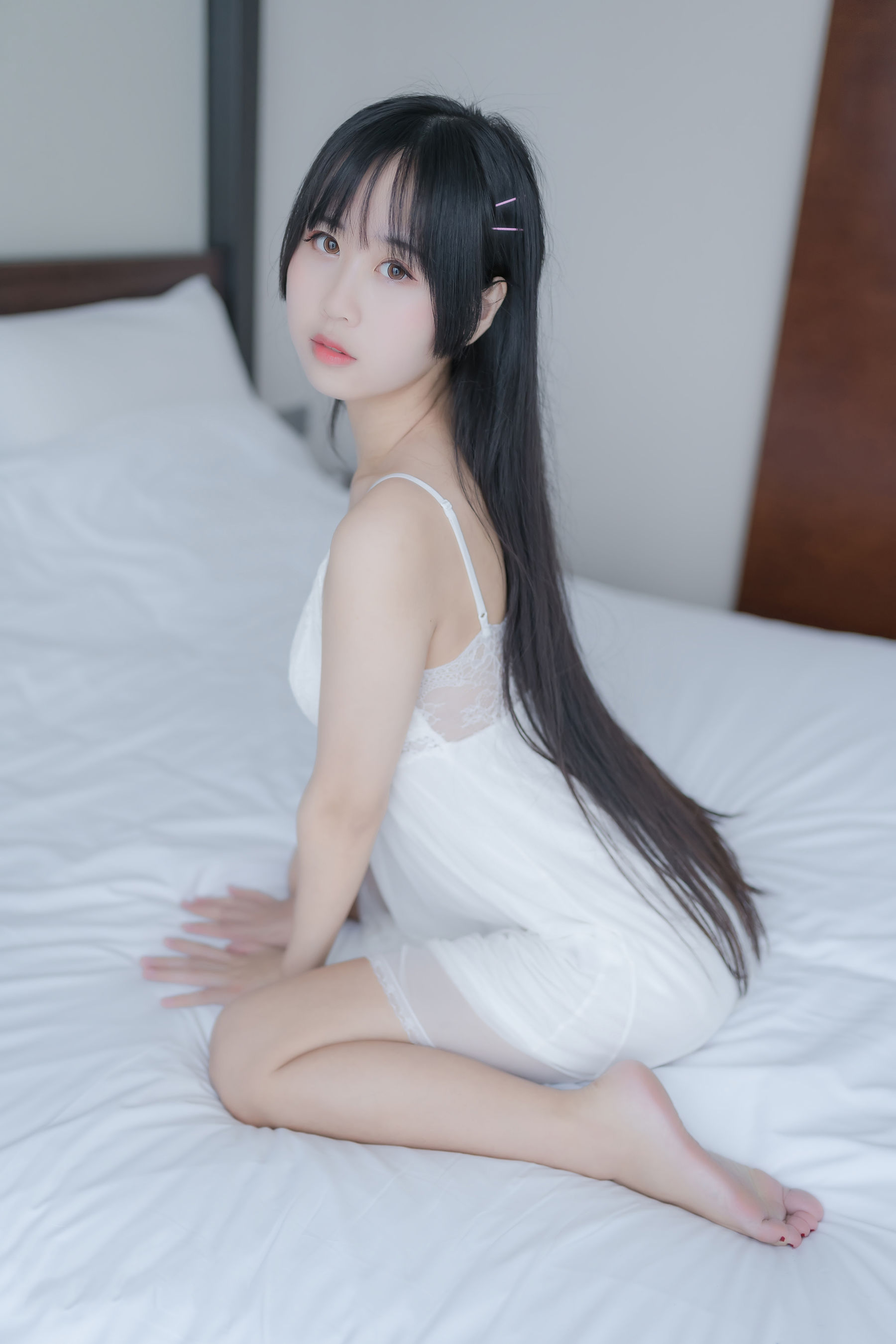 阳光美少女萌芽儿o0 白色私房 Cosplay-第3张
