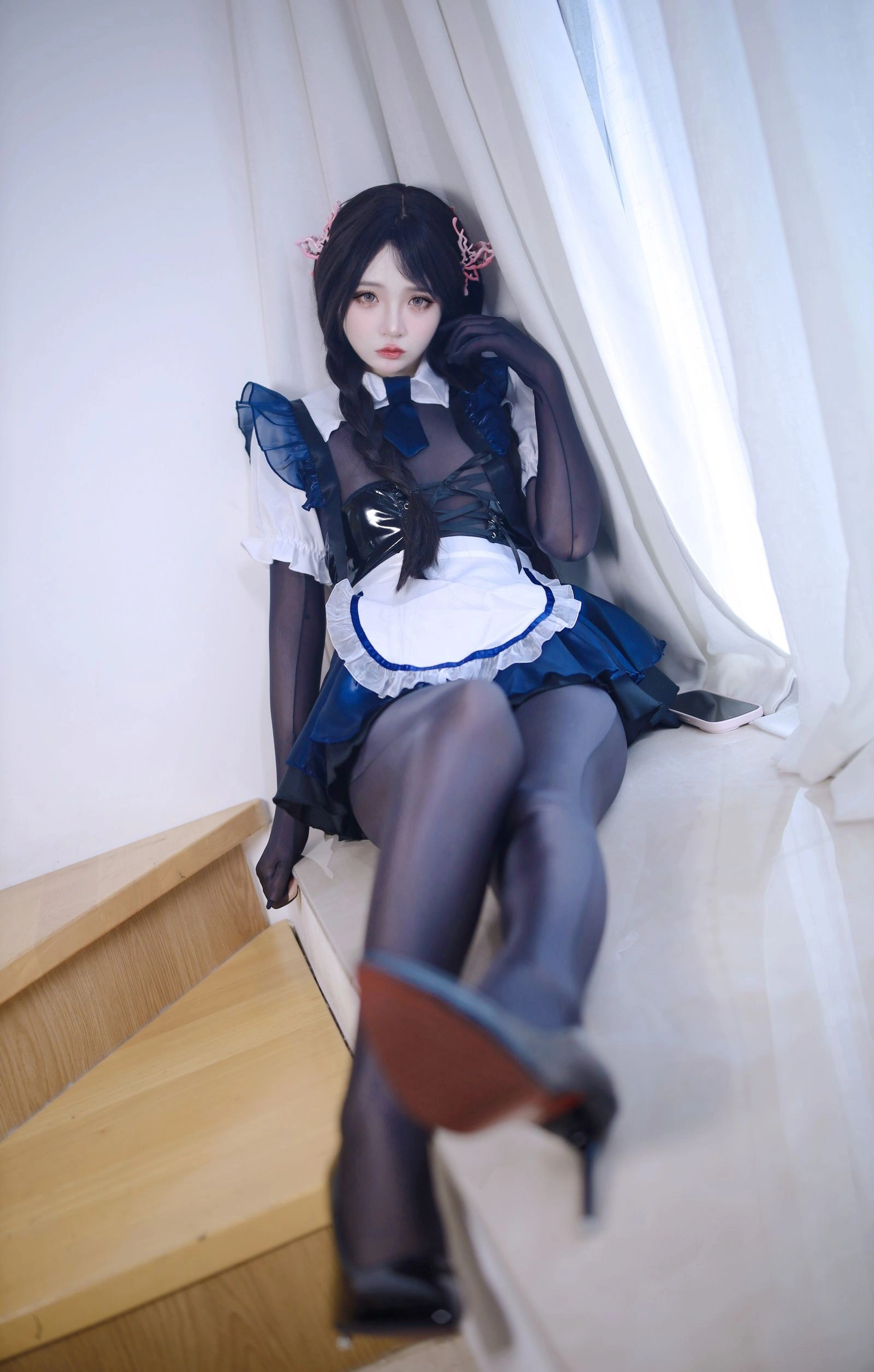 疯猫ss – 七了个三 女仆特工 Cosplay-第30张