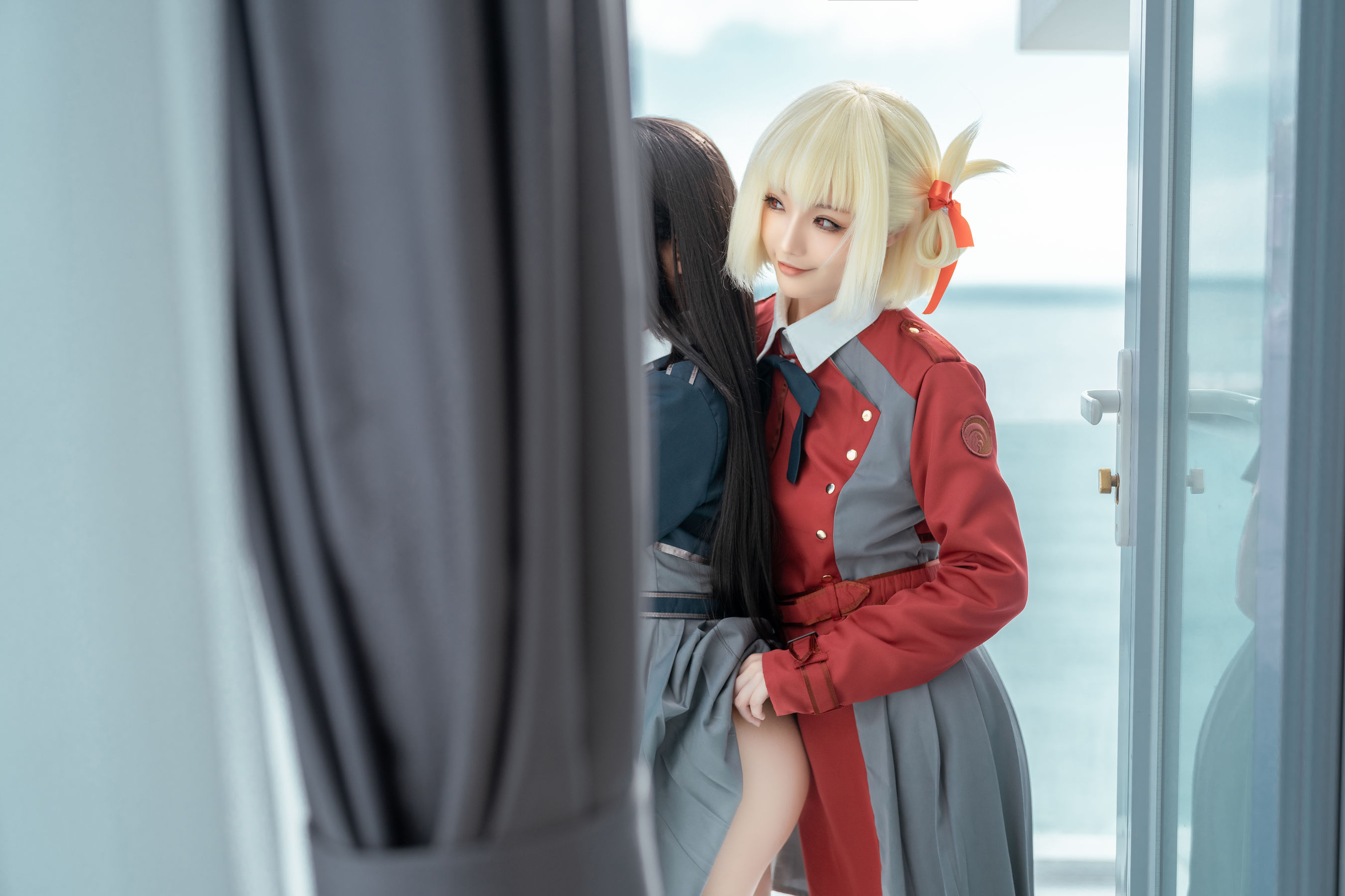 动漫博主蠢沫沫桃良阿宅 – 莉可x莉丝 Cosplay-第36张