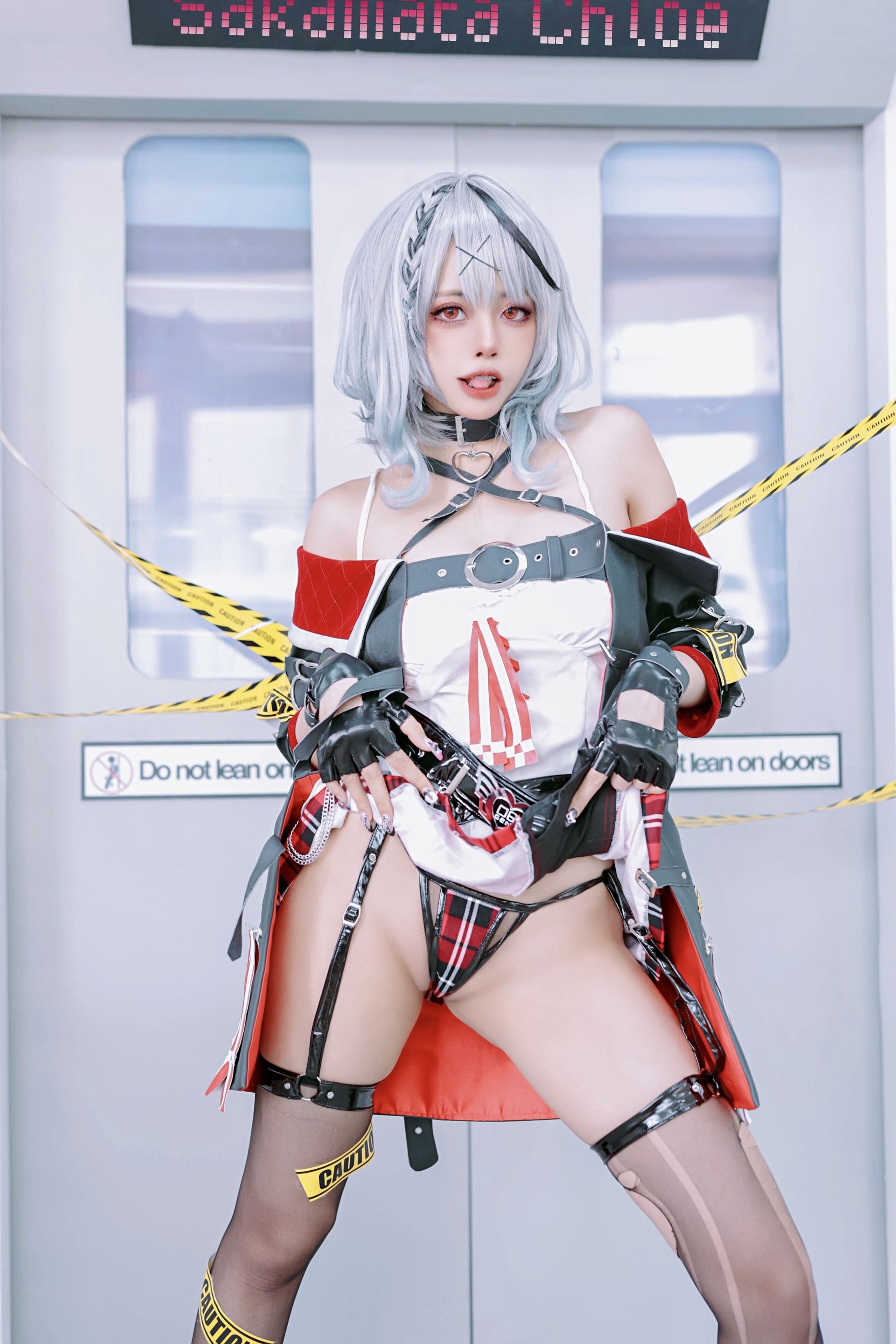 日本性感萝莉Byoru – Sakamata Chloe Cosplay-第4张