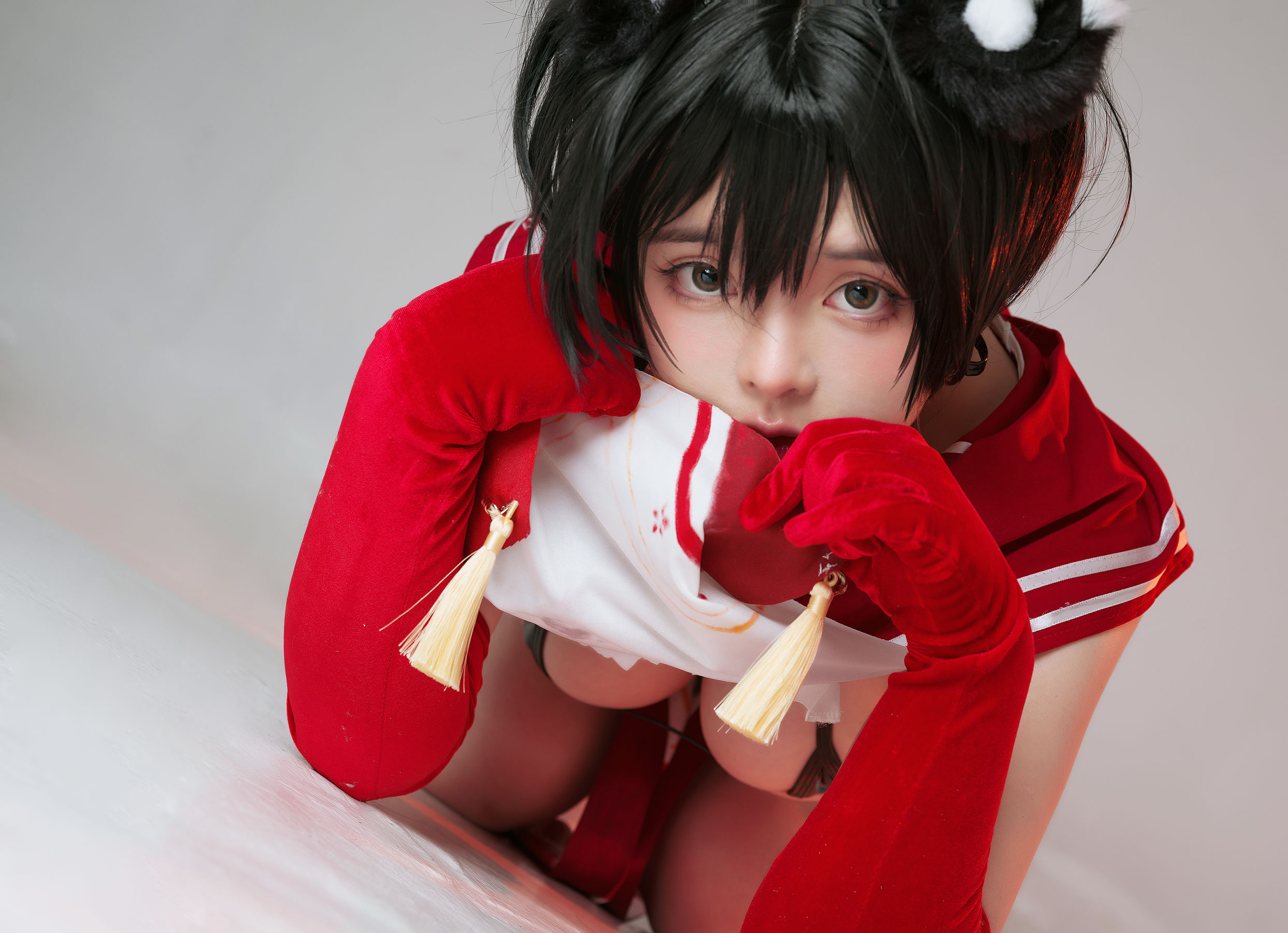 NinJA阿寨寨 – 椿 Cosplay-第18张