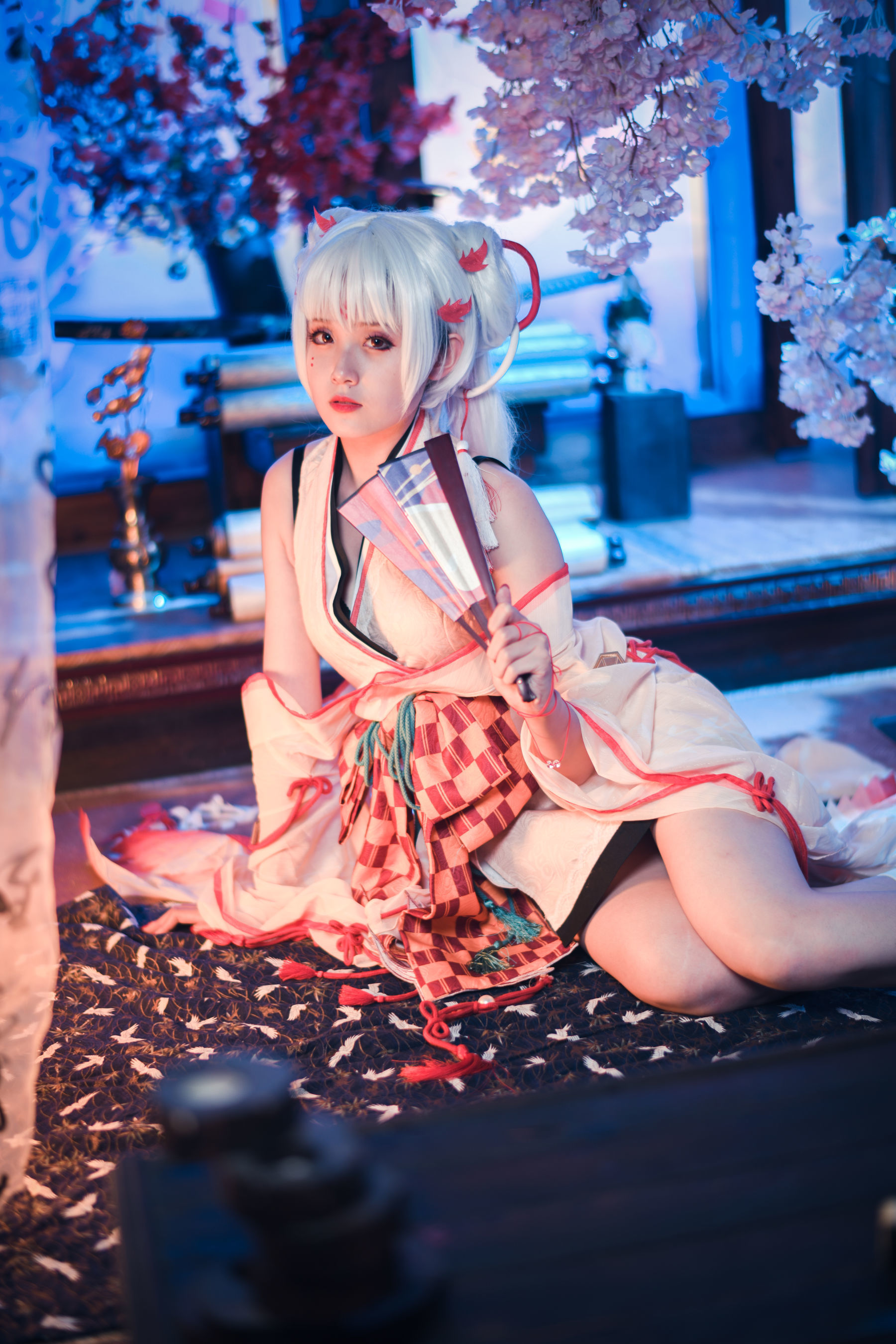 Coser小姐姐Akisoso秋楚楚 贝法 不知火 Cosplay-第25张