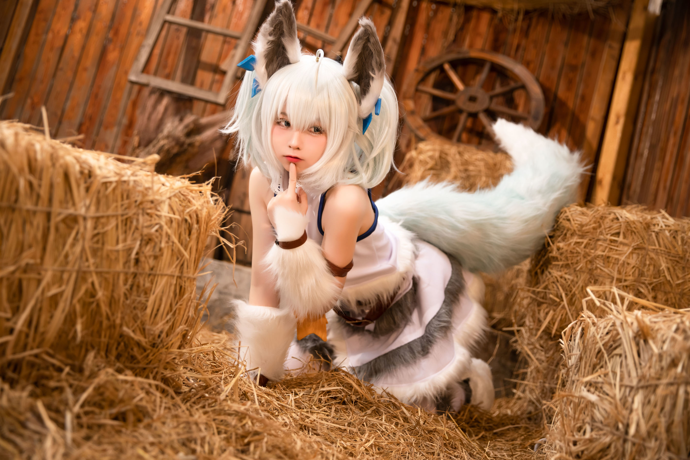 动漫博主G44不会受伤 – 地牢刹那常服 Cosplay-第2张
