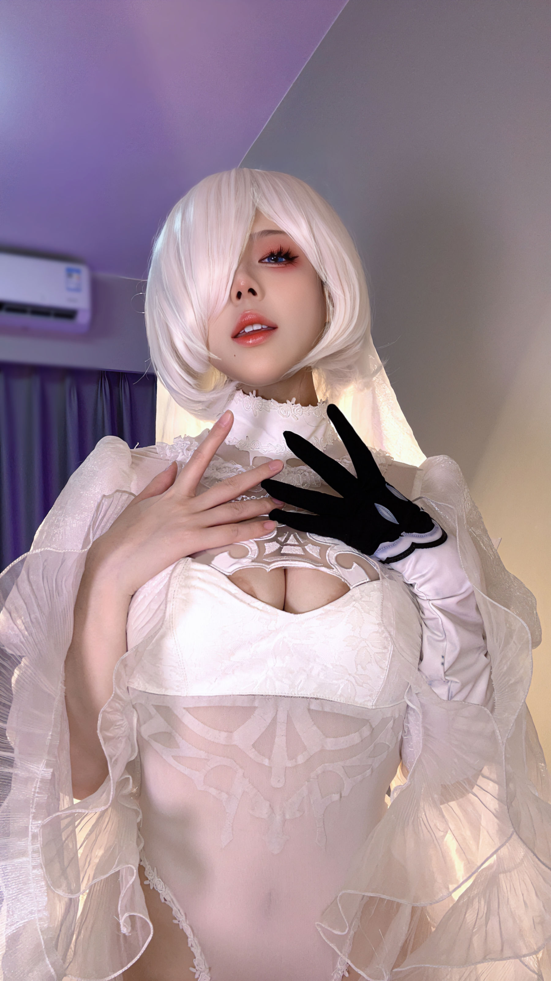 九言 – 2B的嫁衣 Cosplay-第1张