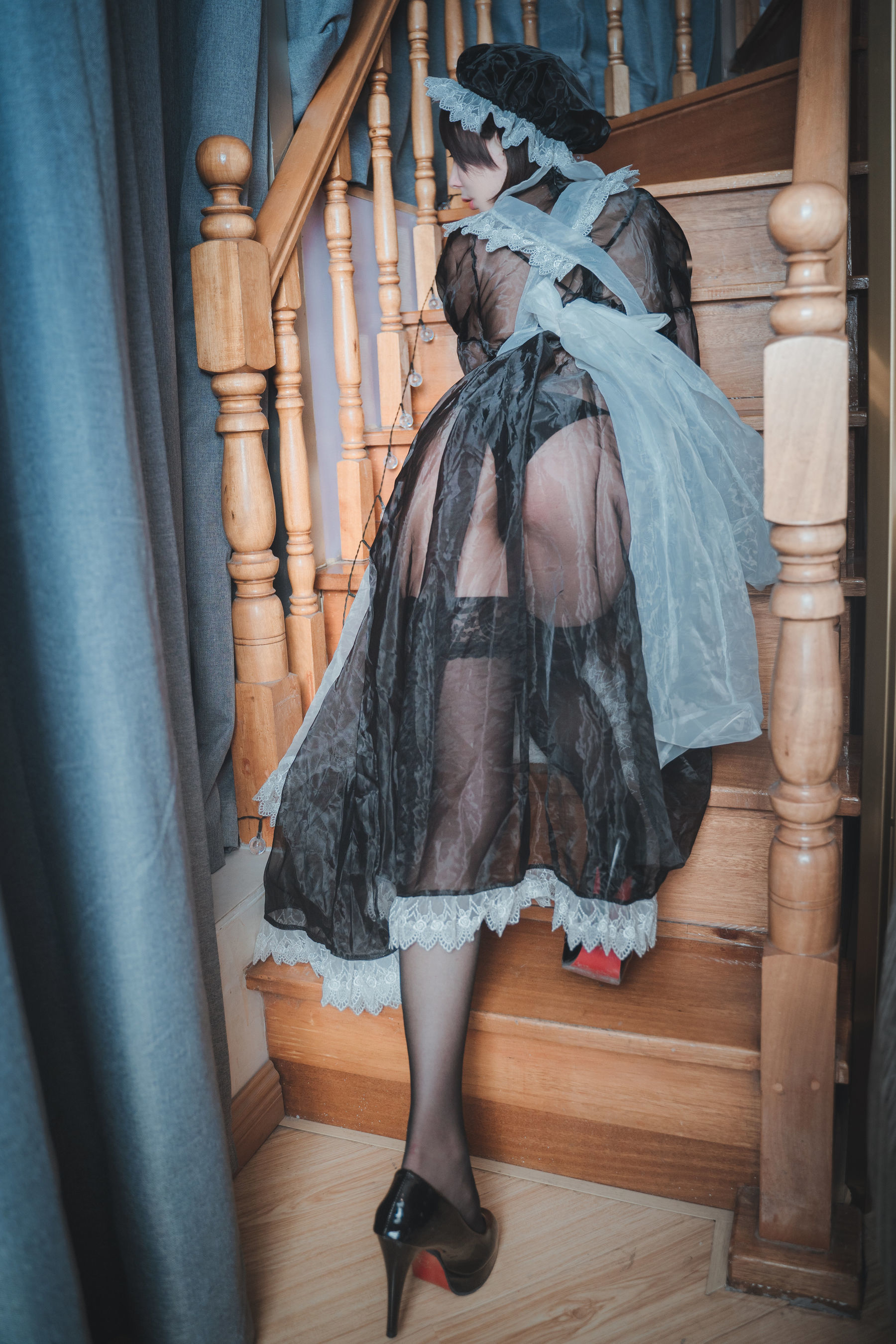 西园寺南歌 – 透明女仆 Cosplay-第23张