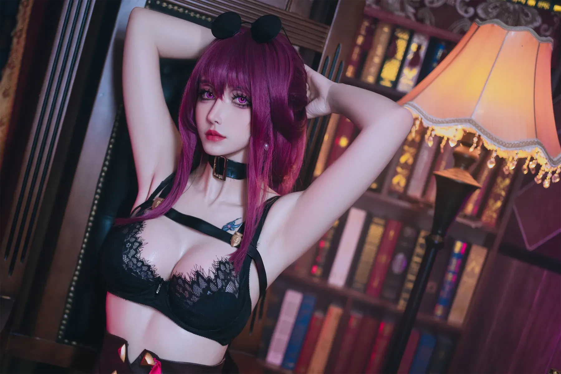 鹿八岁baby – 崩坏∶星穹铁道 卡芙卡 Cosplay-第13张