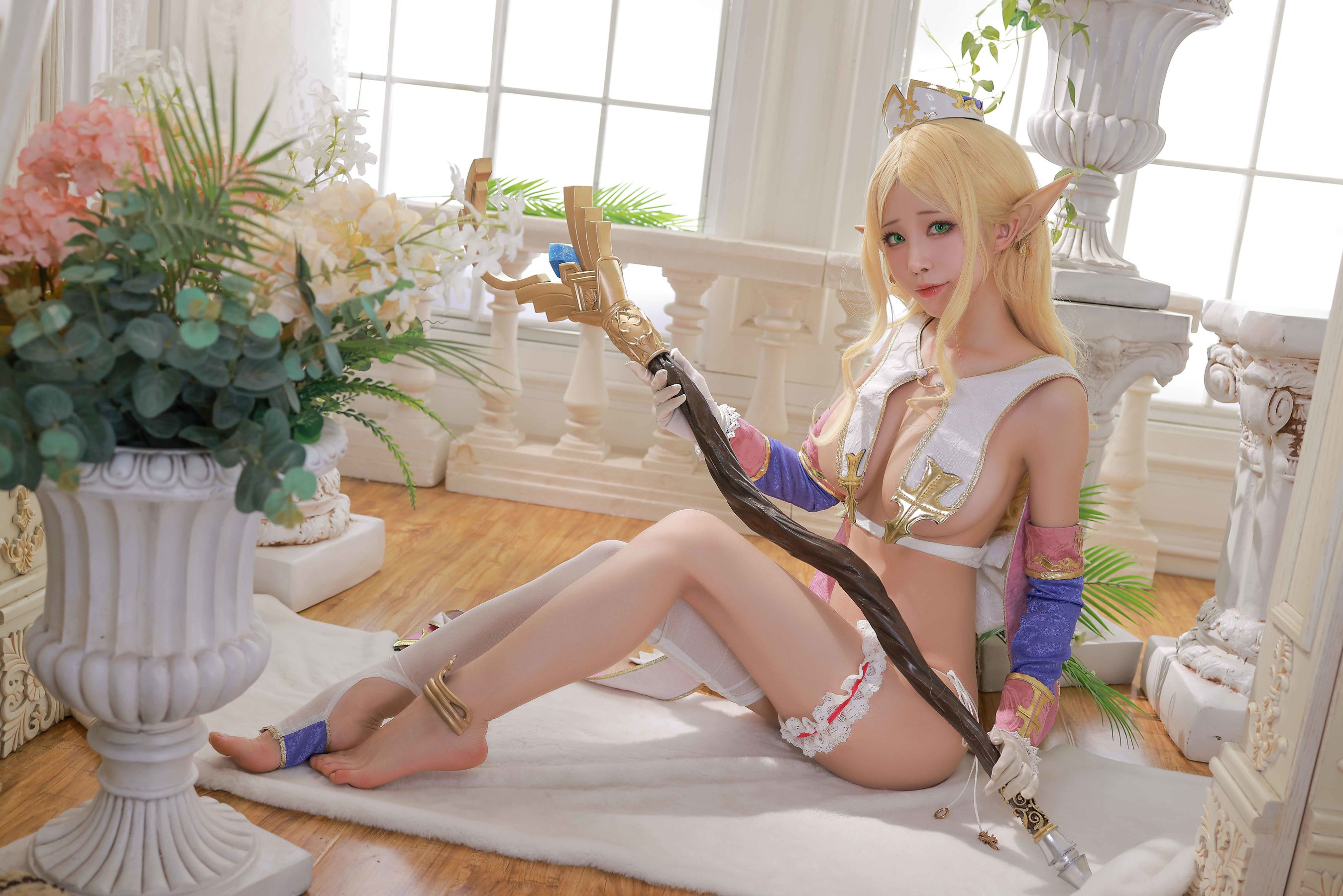 动漫博主水淼aqua – 精灵村 Cosplay-第5张
