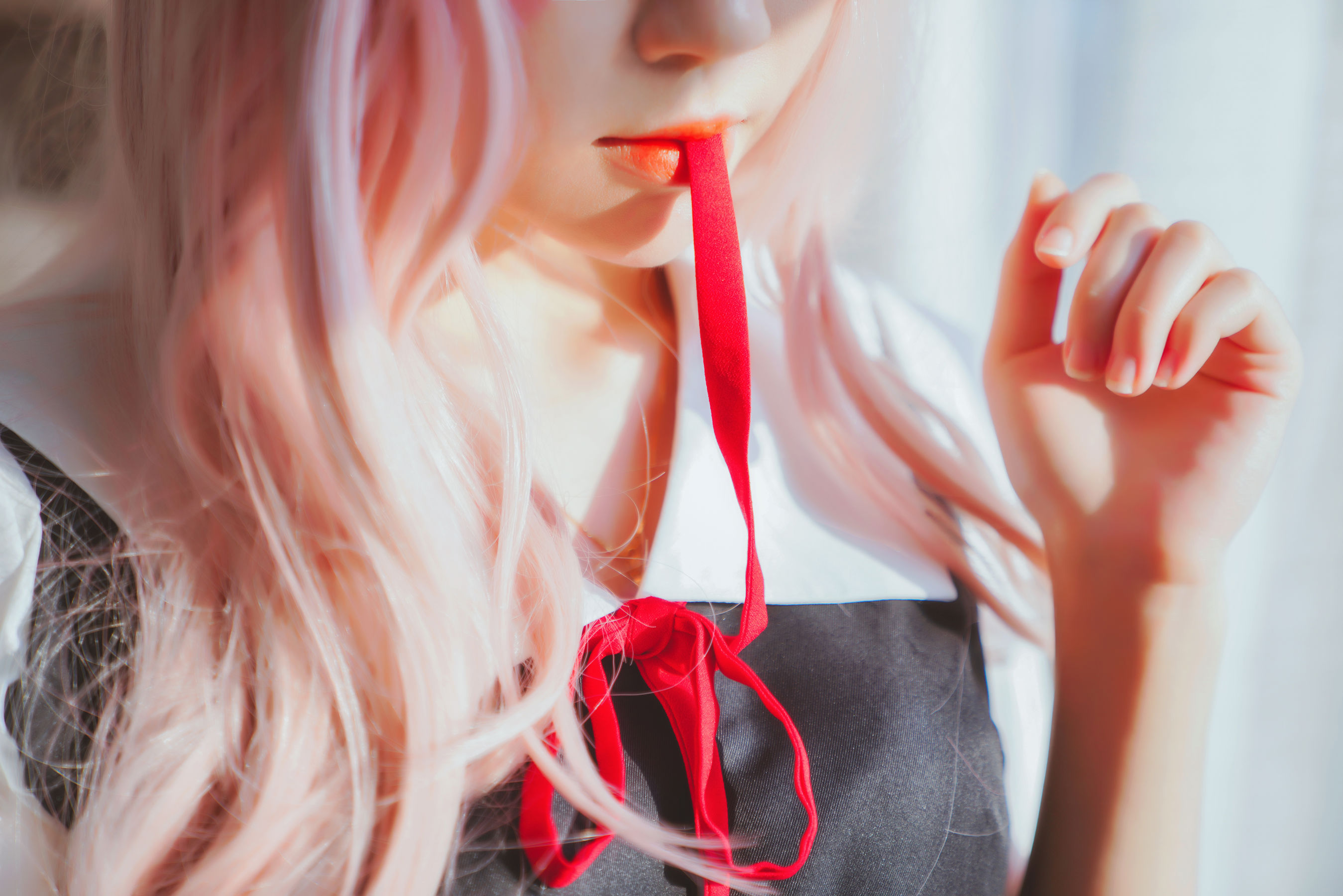 [萝莉COS] 桜桃喵《藤原千花》 Cosplay-第6张