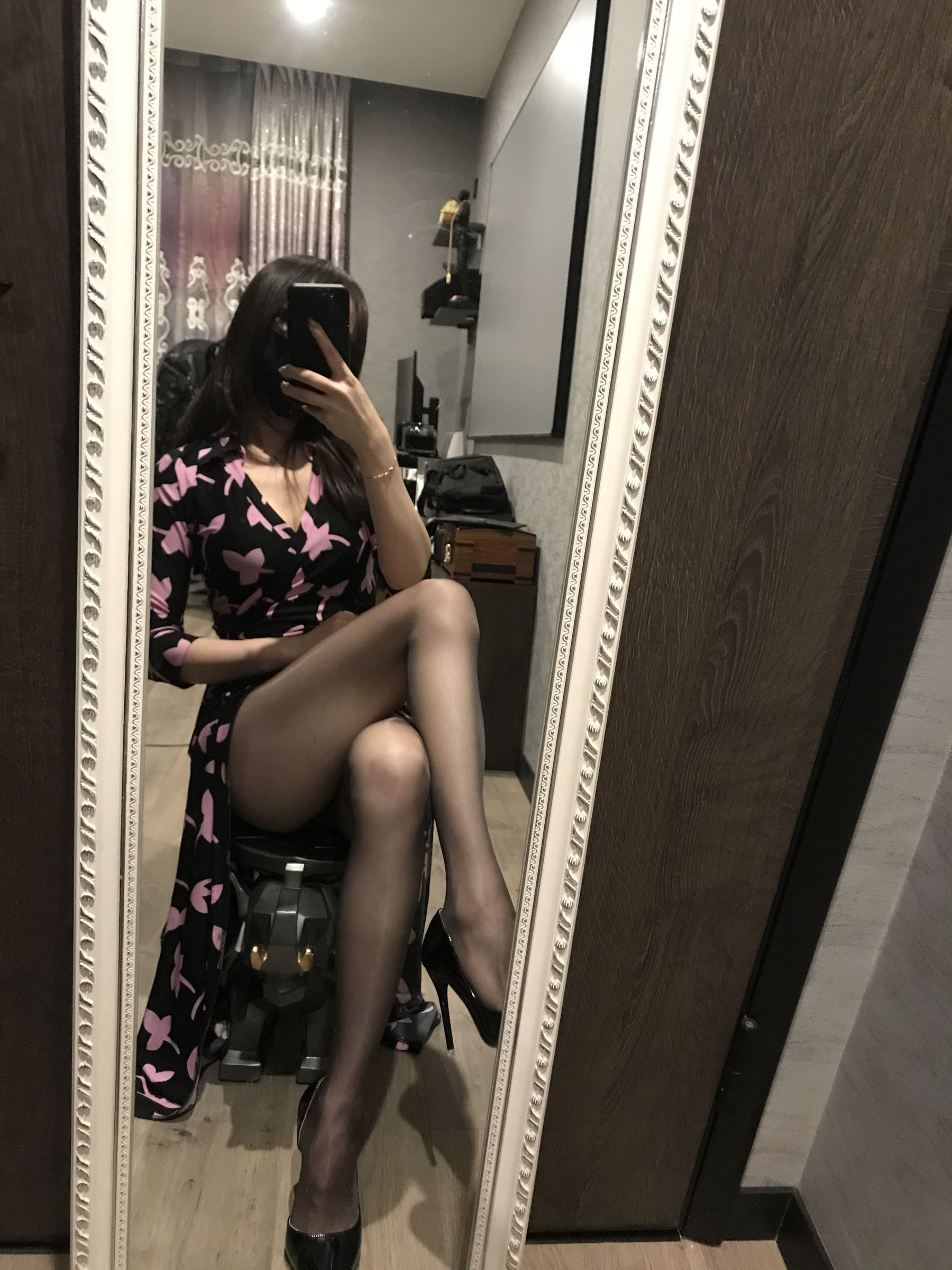 丝足博主麋鹿_Monroe 2020.03.23 包臀黑丝 Cosplay-第14张
