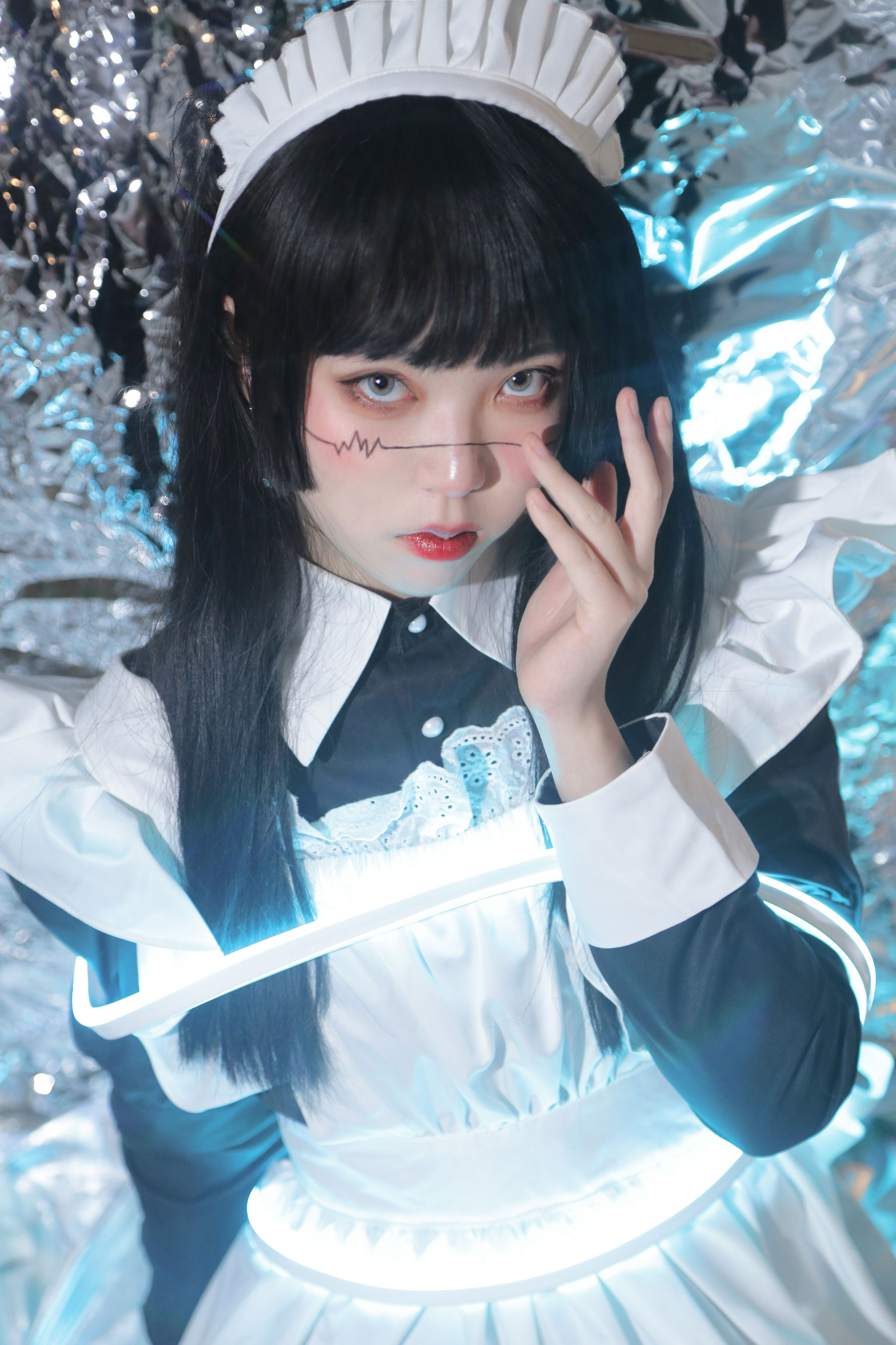 可爱妹子Fushii_海堂 – 生化女仆 Cosplay-第2张