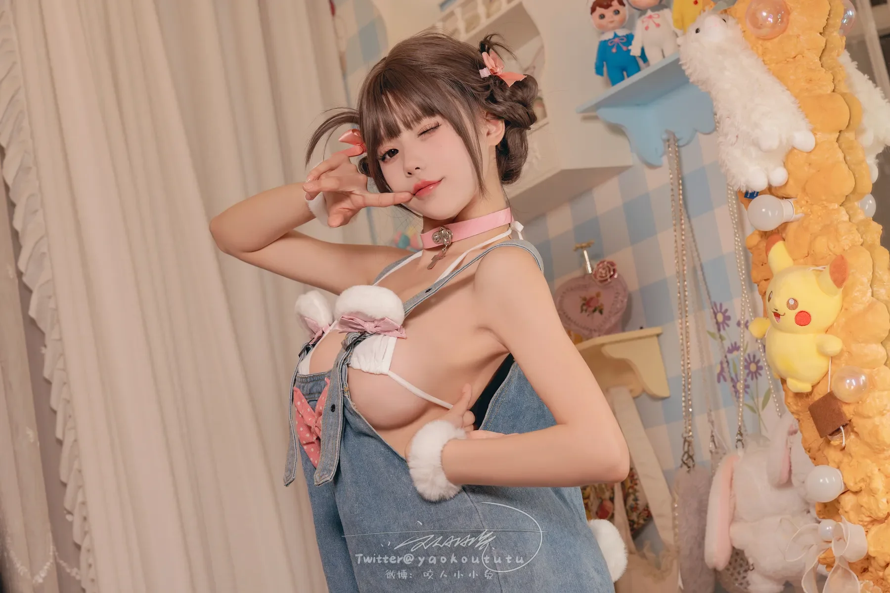 咬一口兔娘 – 甜心小狗 恋爱告急 Cosplay-第36张