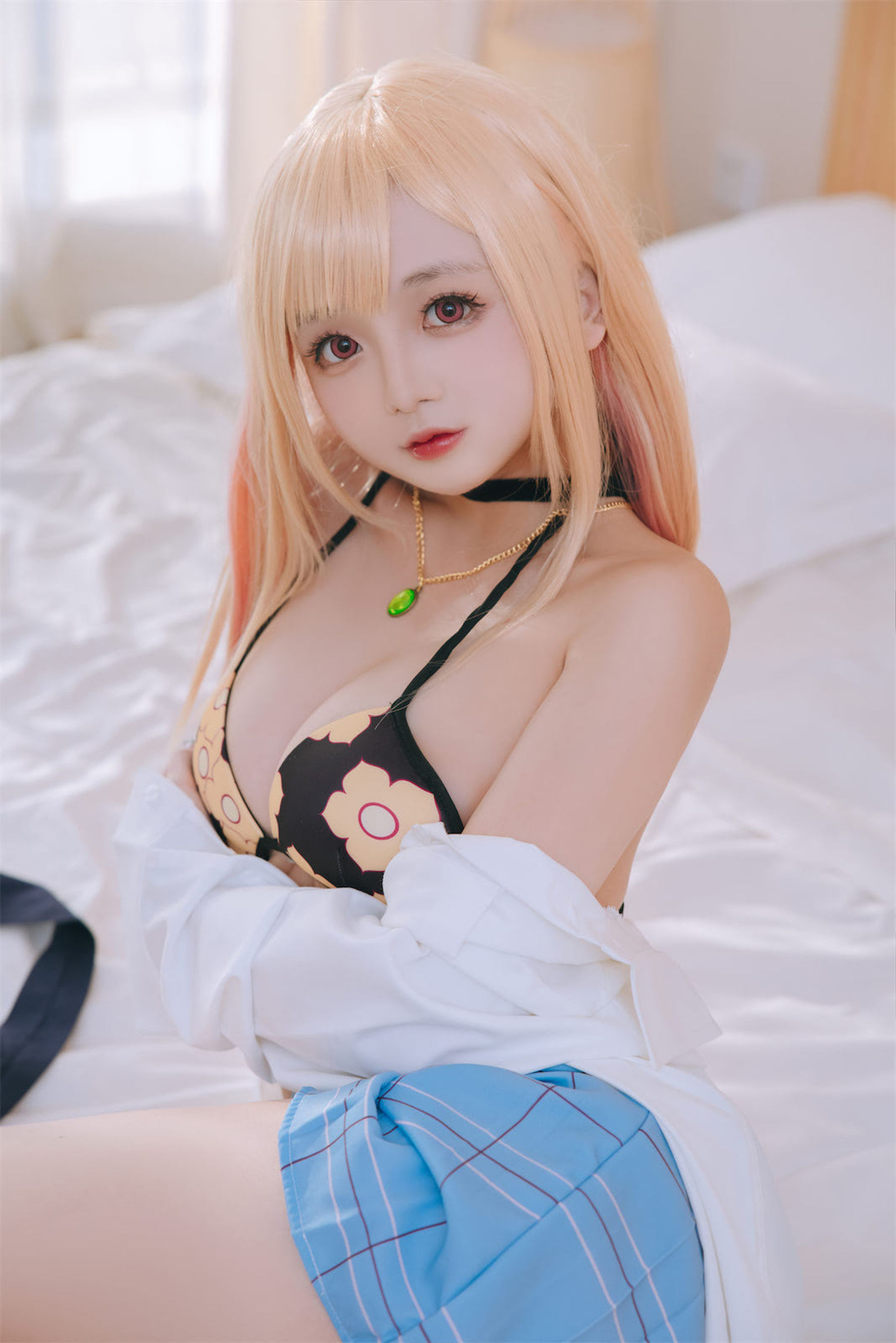 Cosplay日奈娇 – 更衣人偶喜多川海梦泳装 Cosplay-第55张