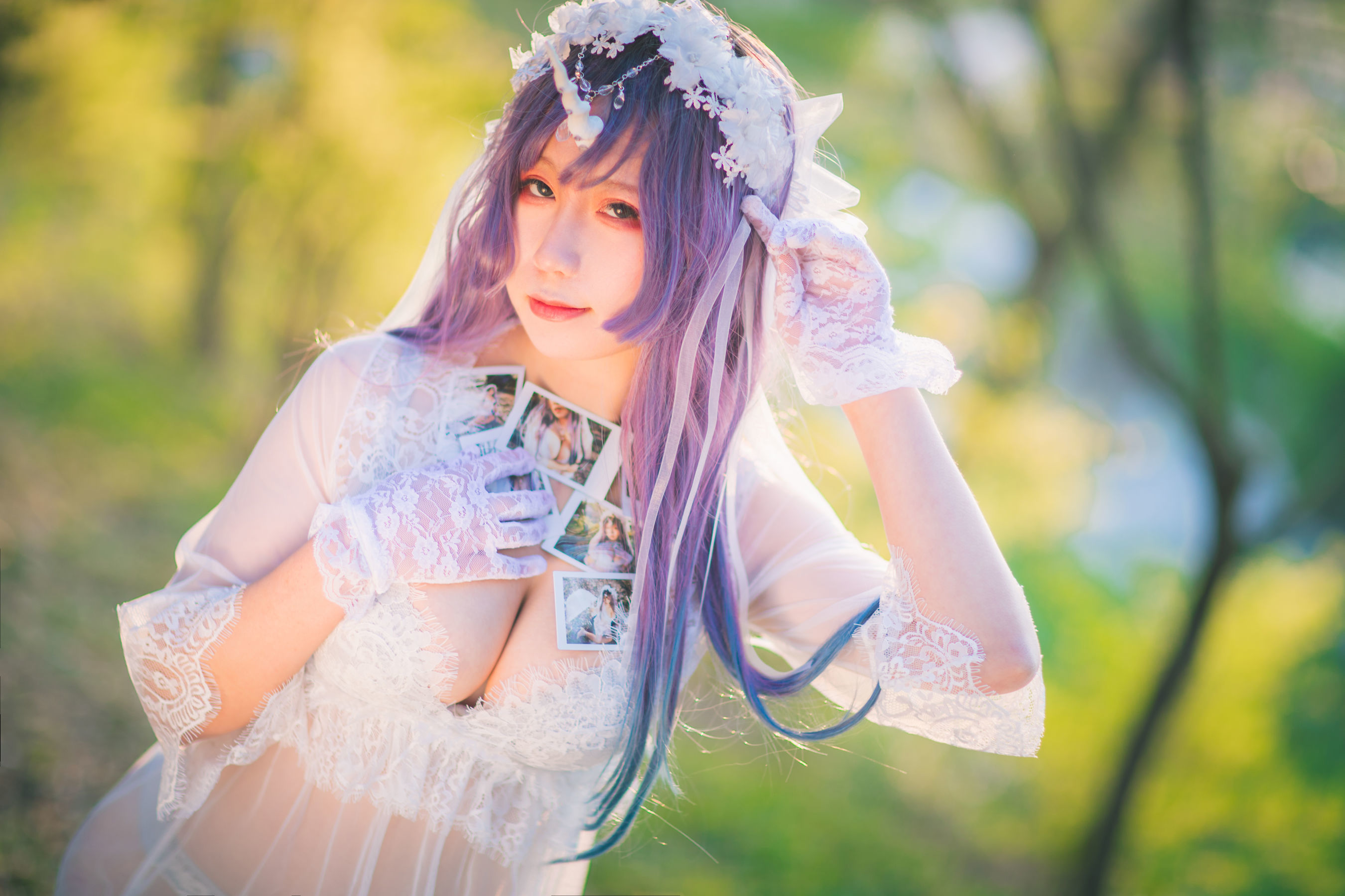 动漫博主从从从从鸾 独角兽 Cosplay-第28张