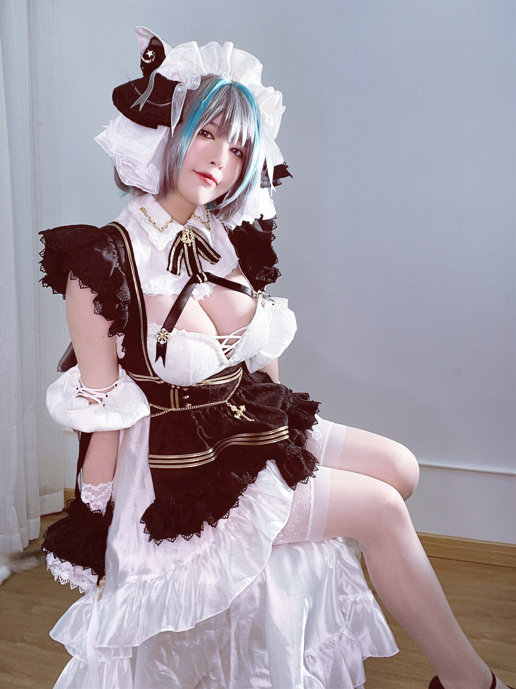 半半子 – 柴郡 Cosplay-第2张