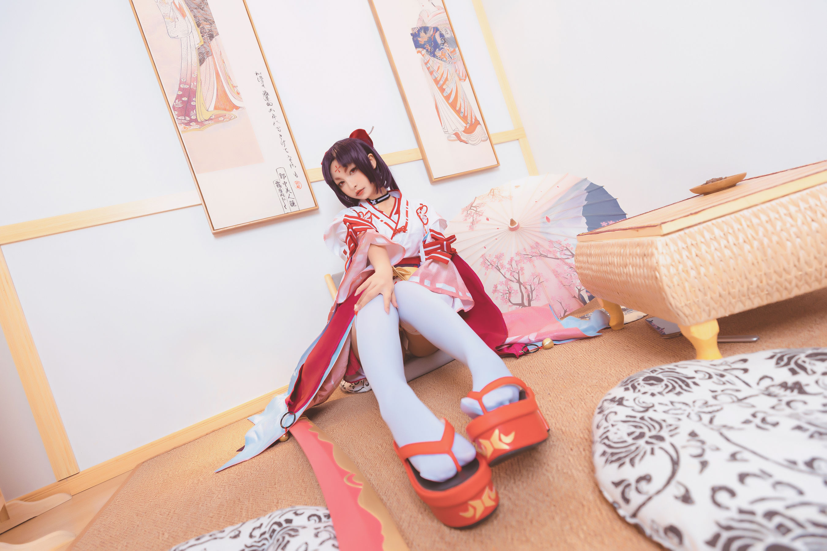 [Cosplay写真] 萝莉神楽坂真冬之刀ノ語 Cosplay-第1张