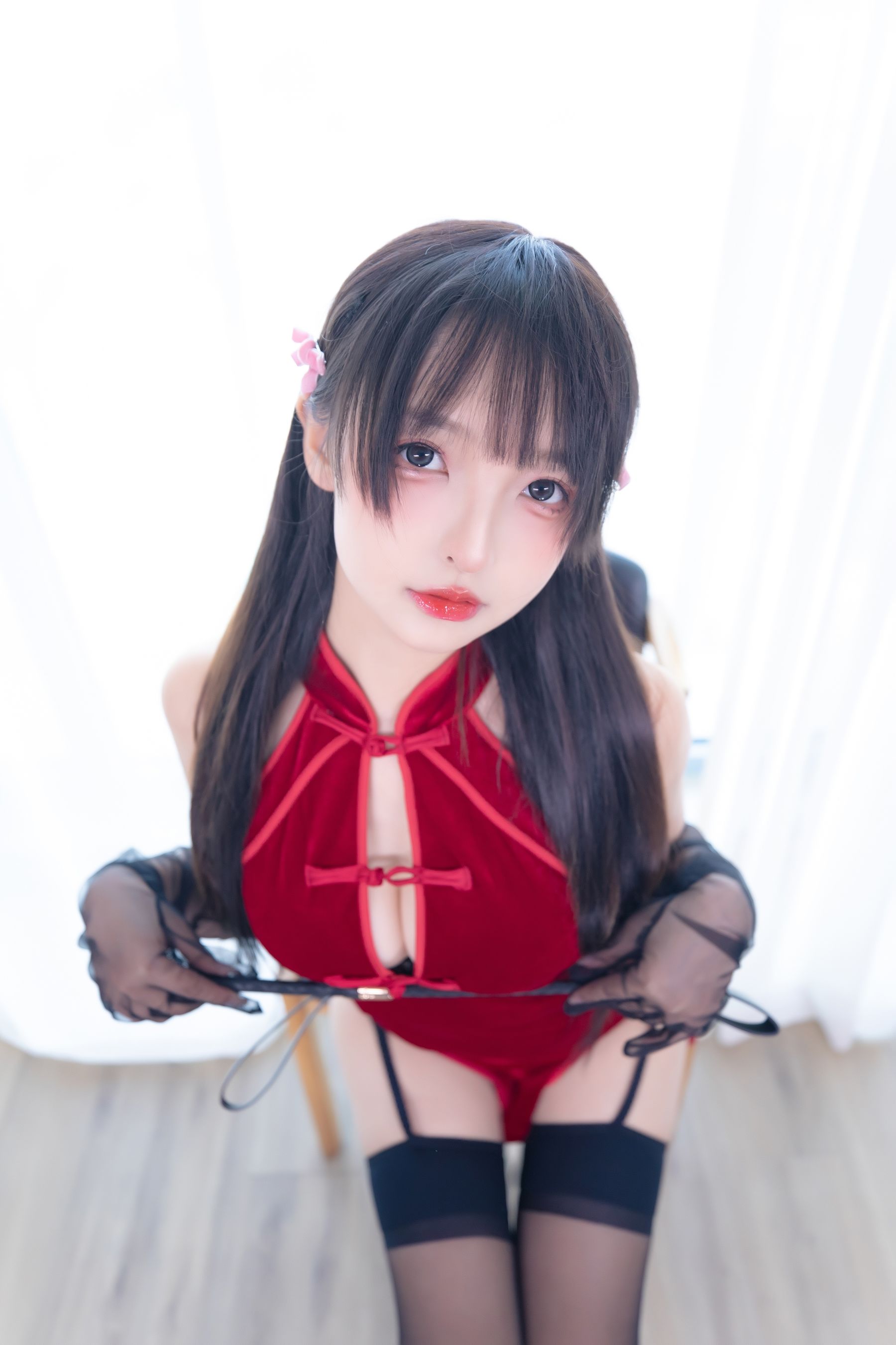 萝莉神楽板真冬之甜蜜皮鞭 Cosplay-第38张