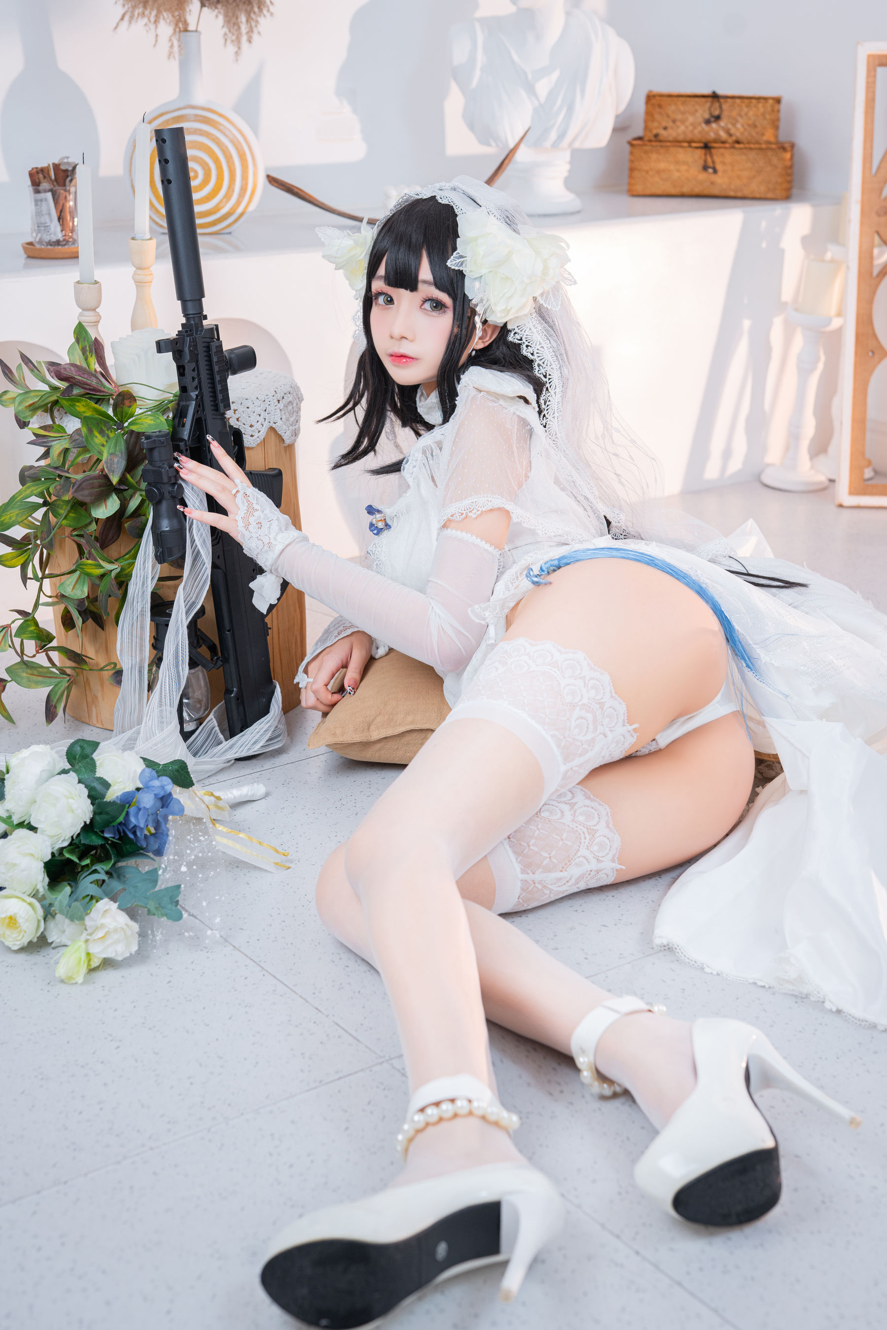 松本甜奈姣 – 95式婚纱 Cosplay-第17张