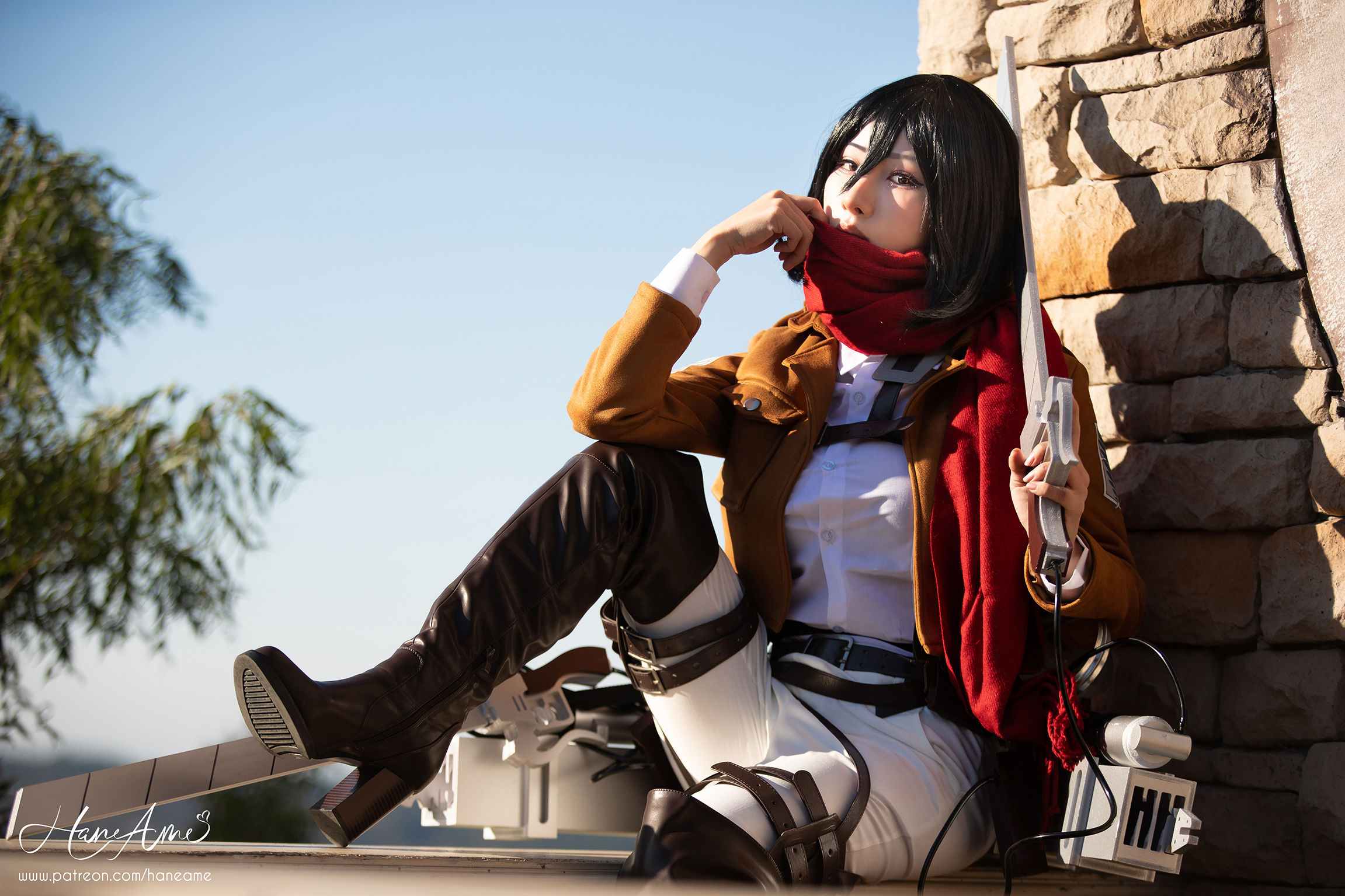 Hane Ame 雨波写真 – 进击的巨人 Cosplay-第14张