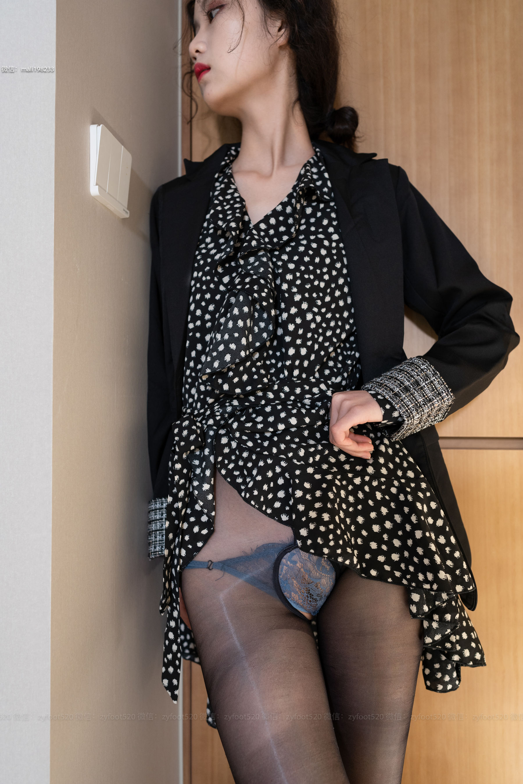 [ISS系列] 文婷 碎花裙 Cosplay-第30张
