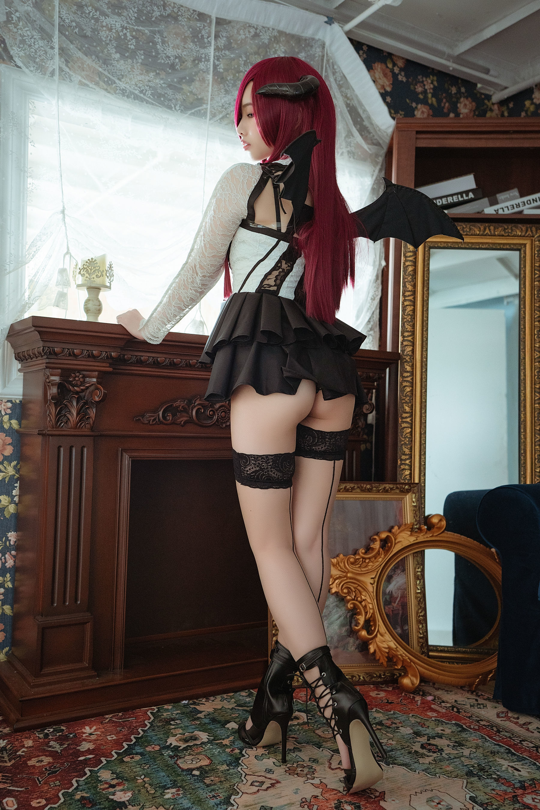 [萝莉COS] 雯妹 – 魅魔 the countess of devil Cosplay-第20张