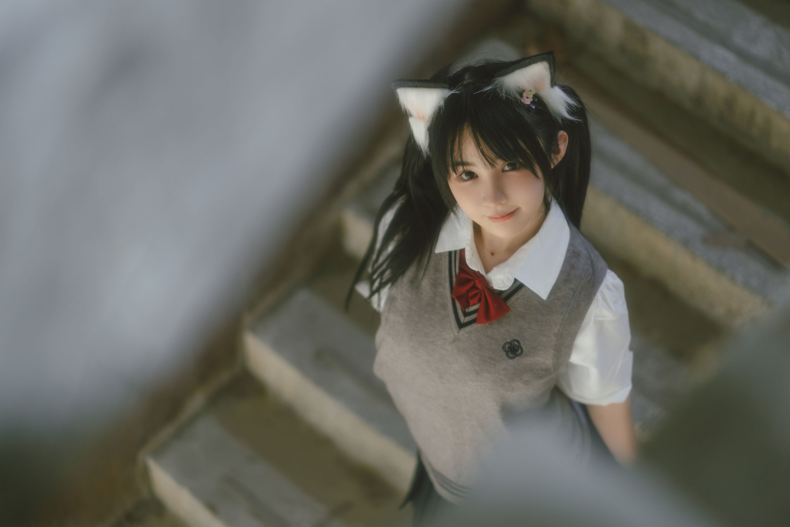桜井宁宁 – 废墟JK Cosplay-第5张