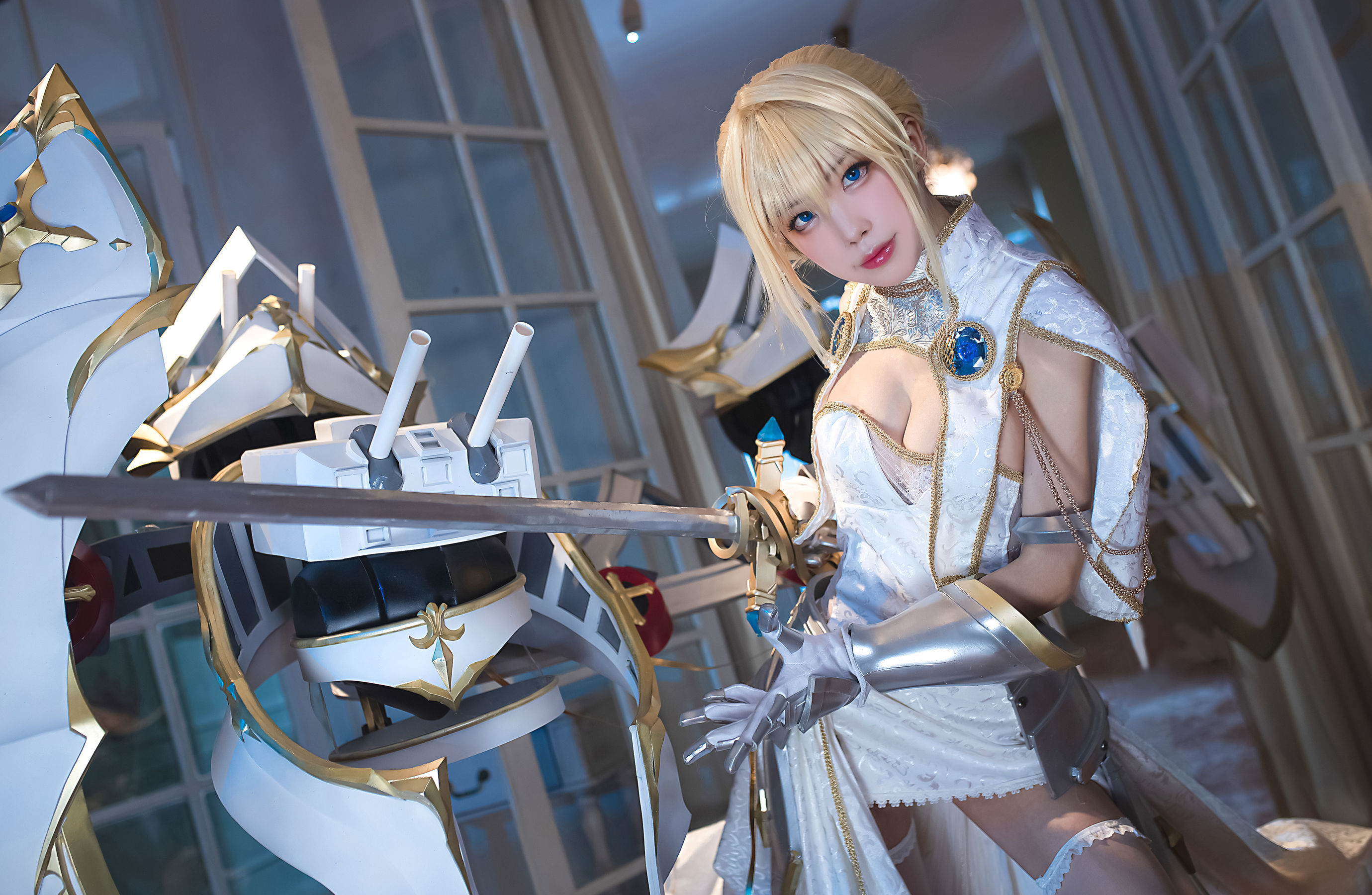 动漫博主水淼aqua – 圣女贞德 Cosplay-第8张