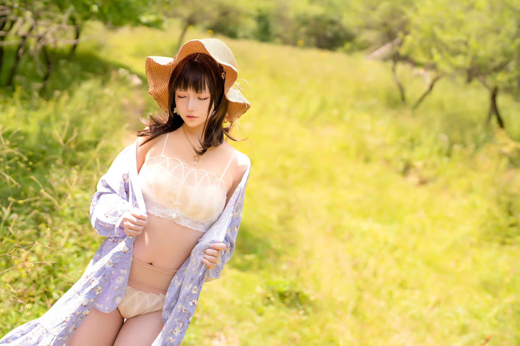 Coser小姐姐星之迟迟 – 户外 晴 Cosplay-第6张