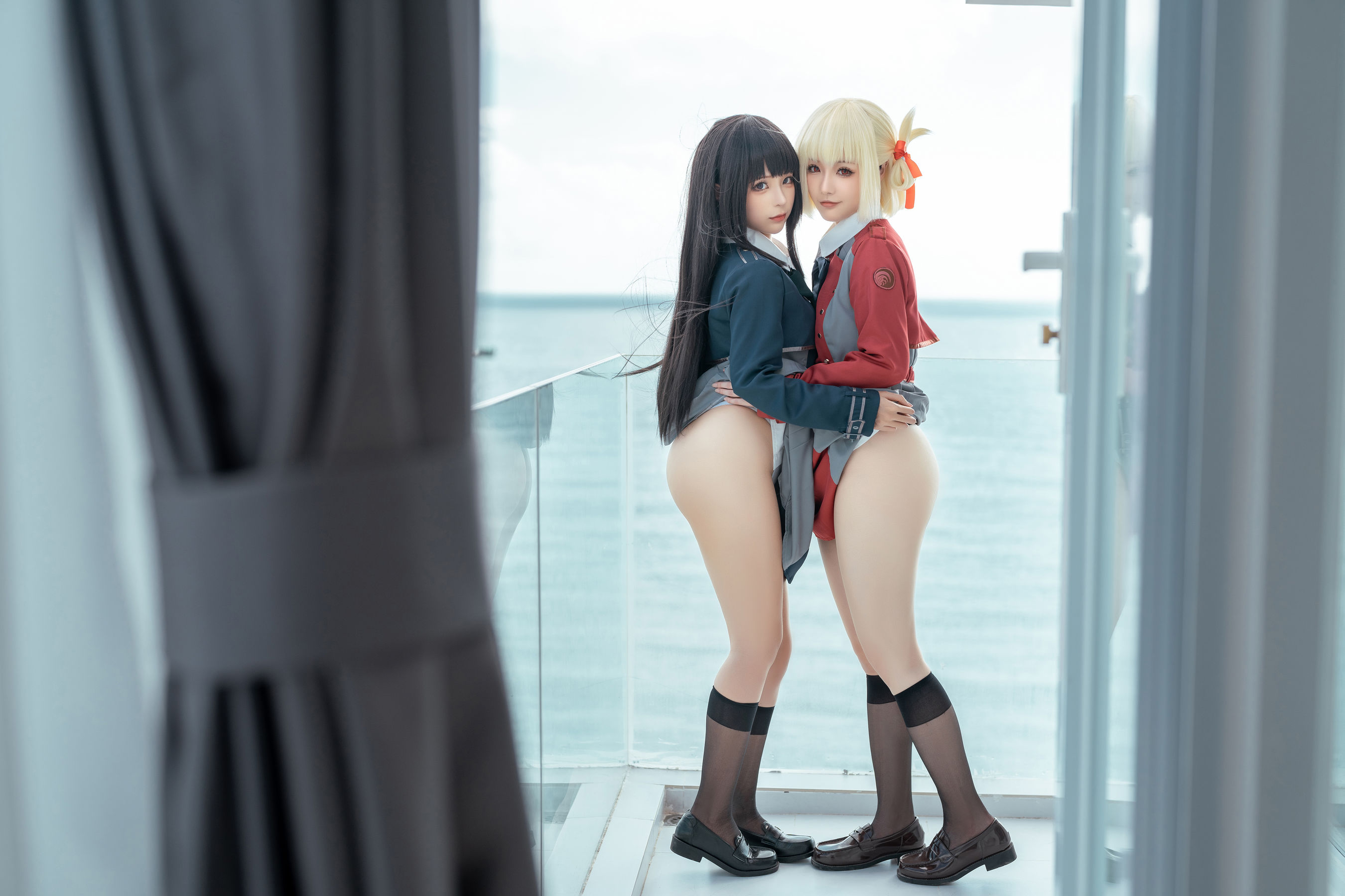 动漫博主蠢沫沫桃良阿宅 – 莉可x莉丝 Cosplay-第8张