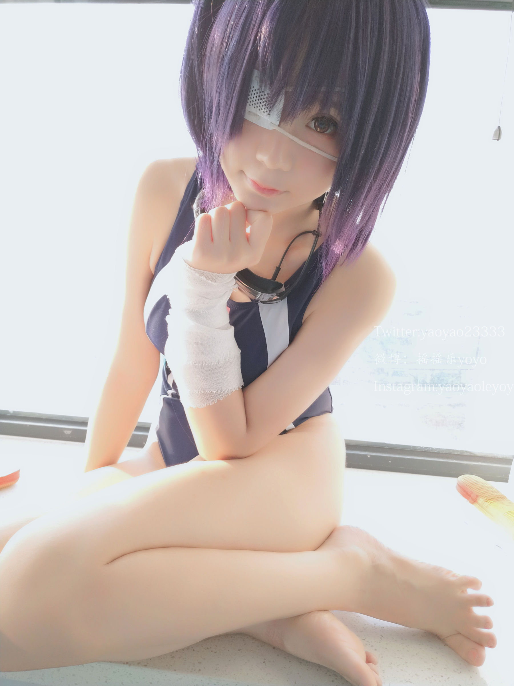 萌妹子Coser摇摇乐yoyo 六花 Cosplay-第106张
