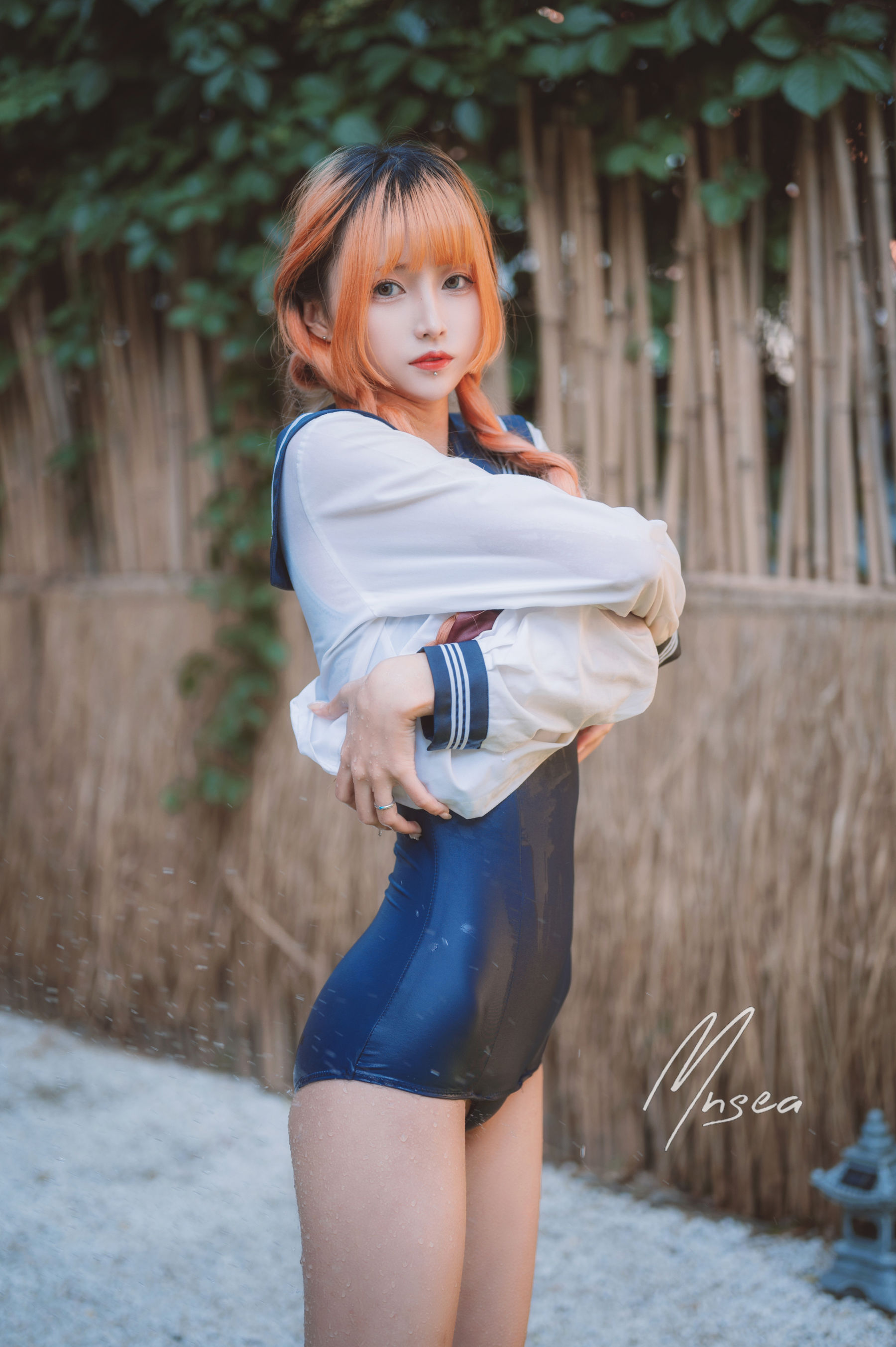 妹抖青 – 死库水 Cosplay-第2张