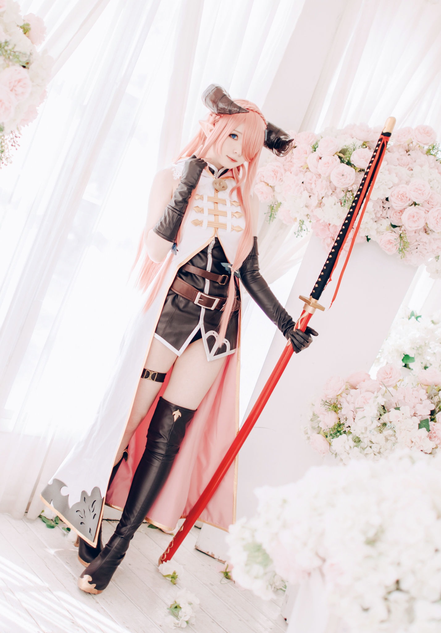 微博妹纸霜月shimo – 碧蓝幻想 娜尔梅亚 Cosplay-第21张