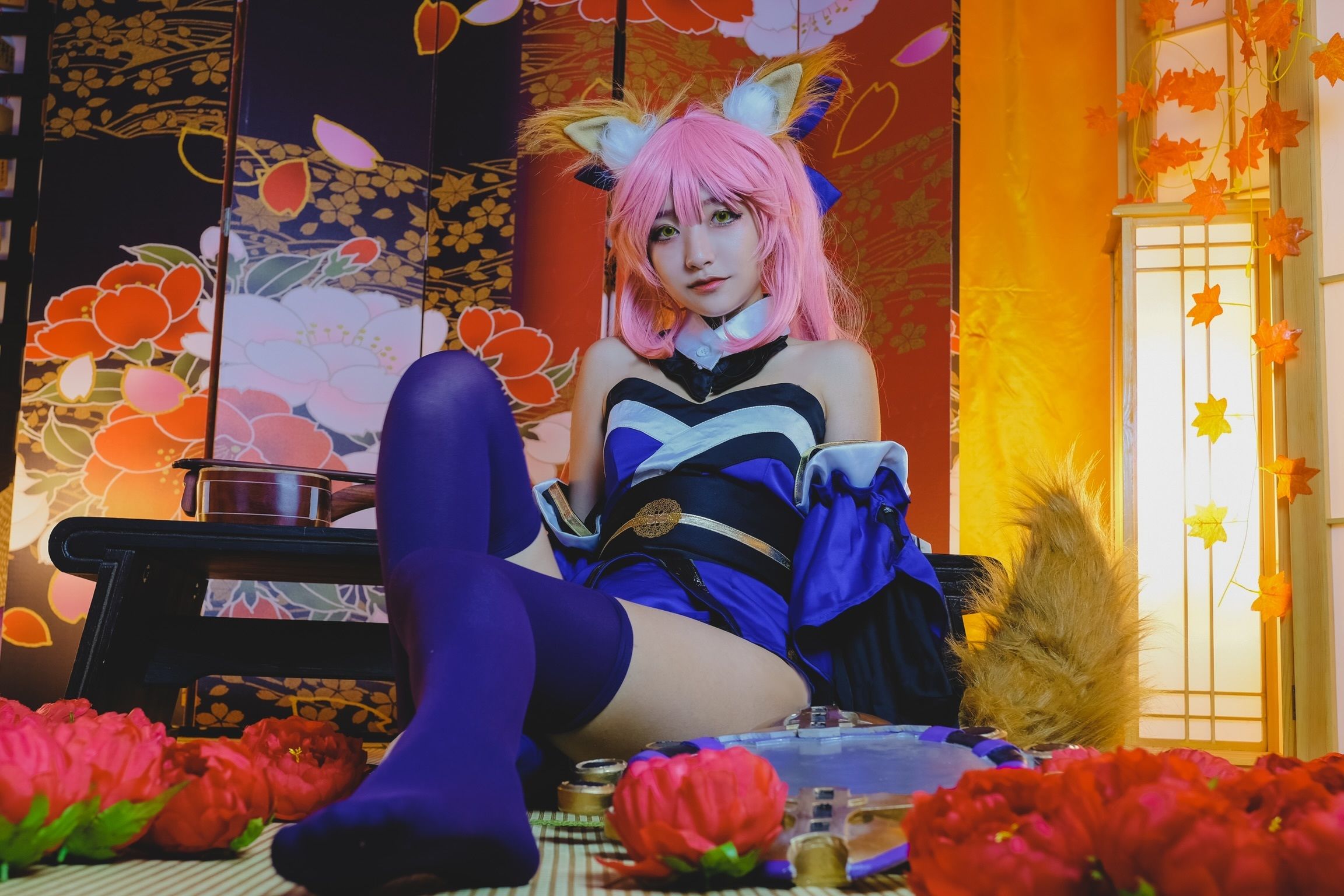 Roroki骷髅姫 – 玉藻の前 Cosplay-第12张