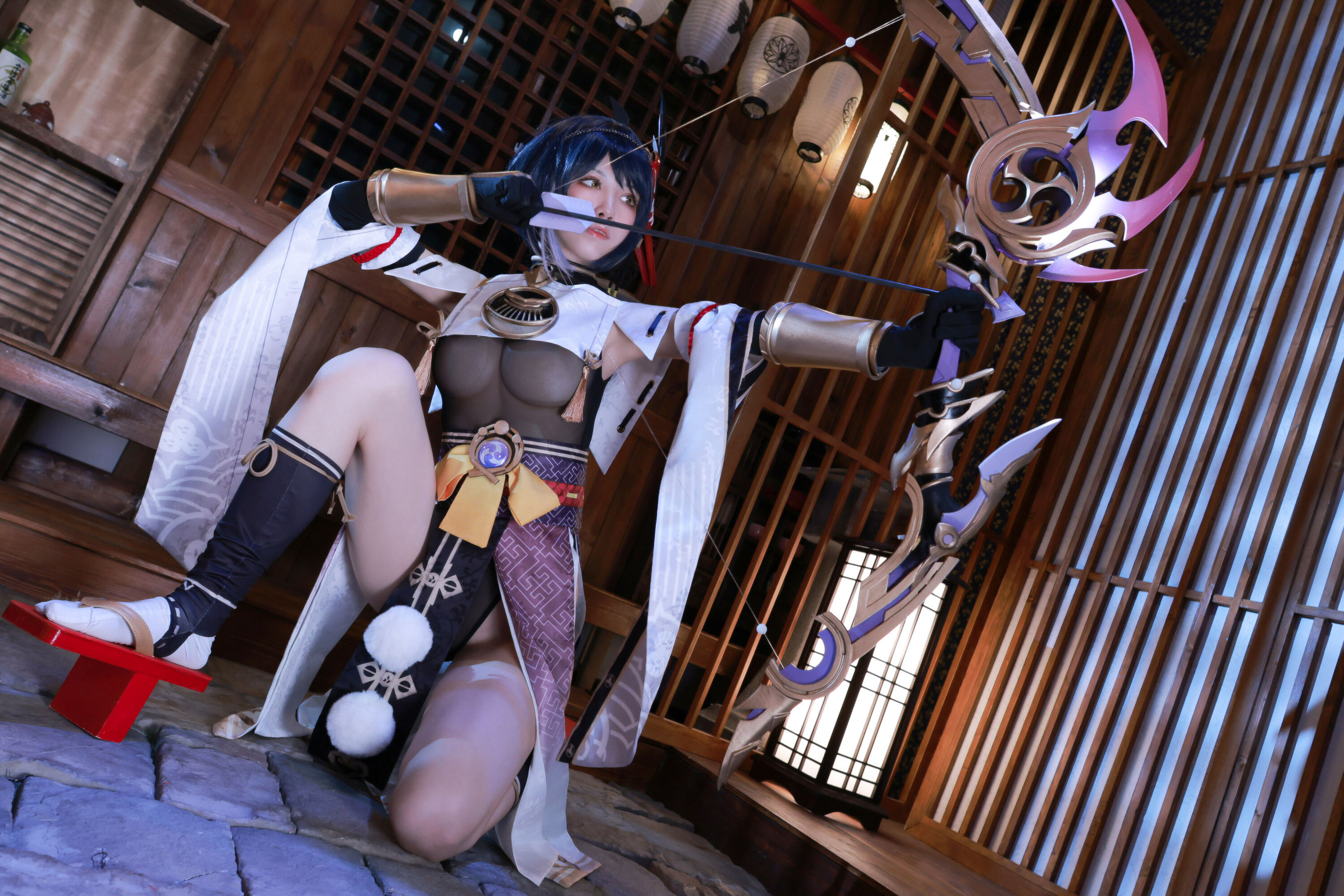 动漫博主水淼aqua – 九条裟羅 Cosplay-第6张