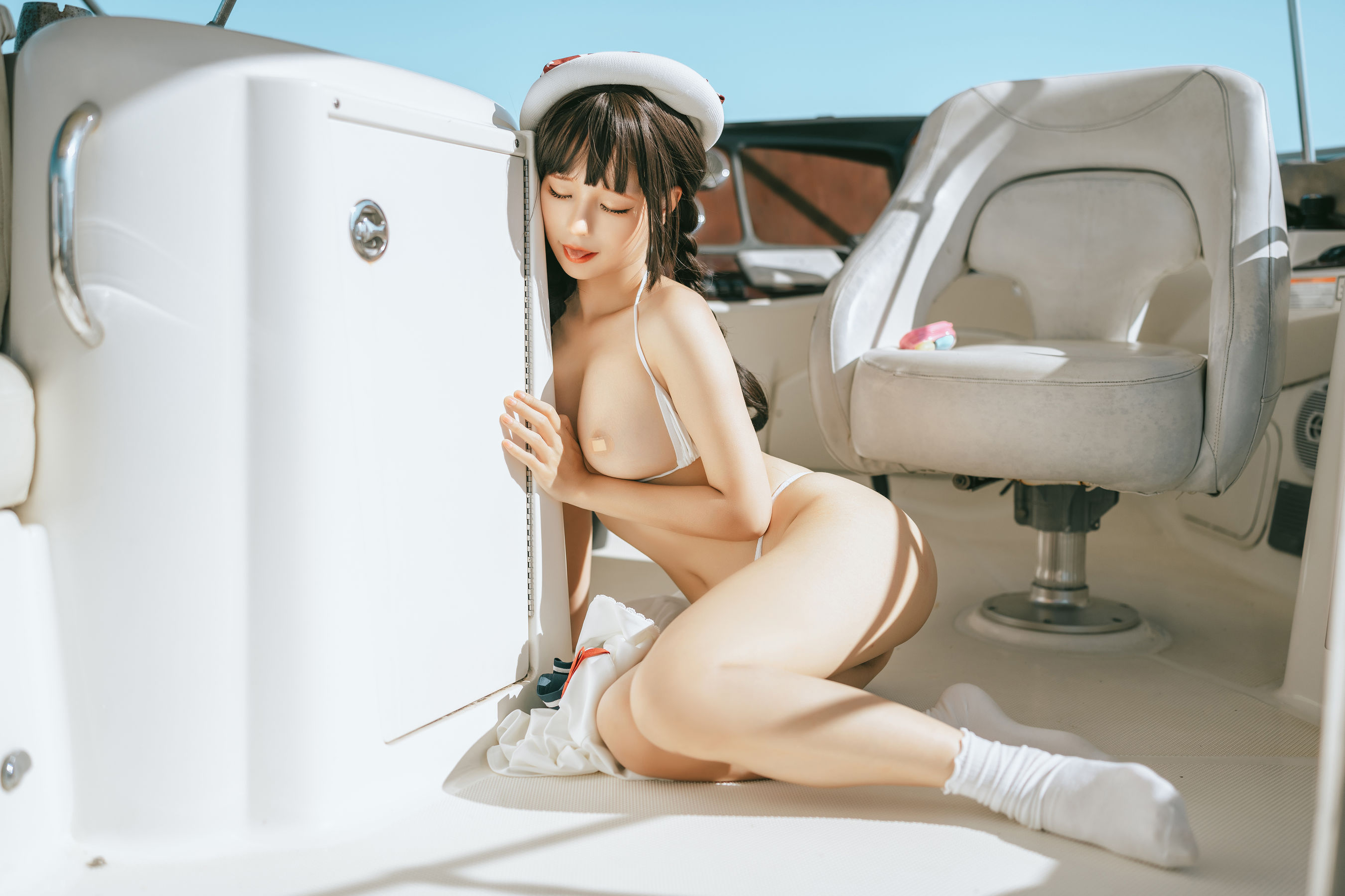 动漫博主蠢沫沫 – 水手日记（绅士版） Cosplay-第58张