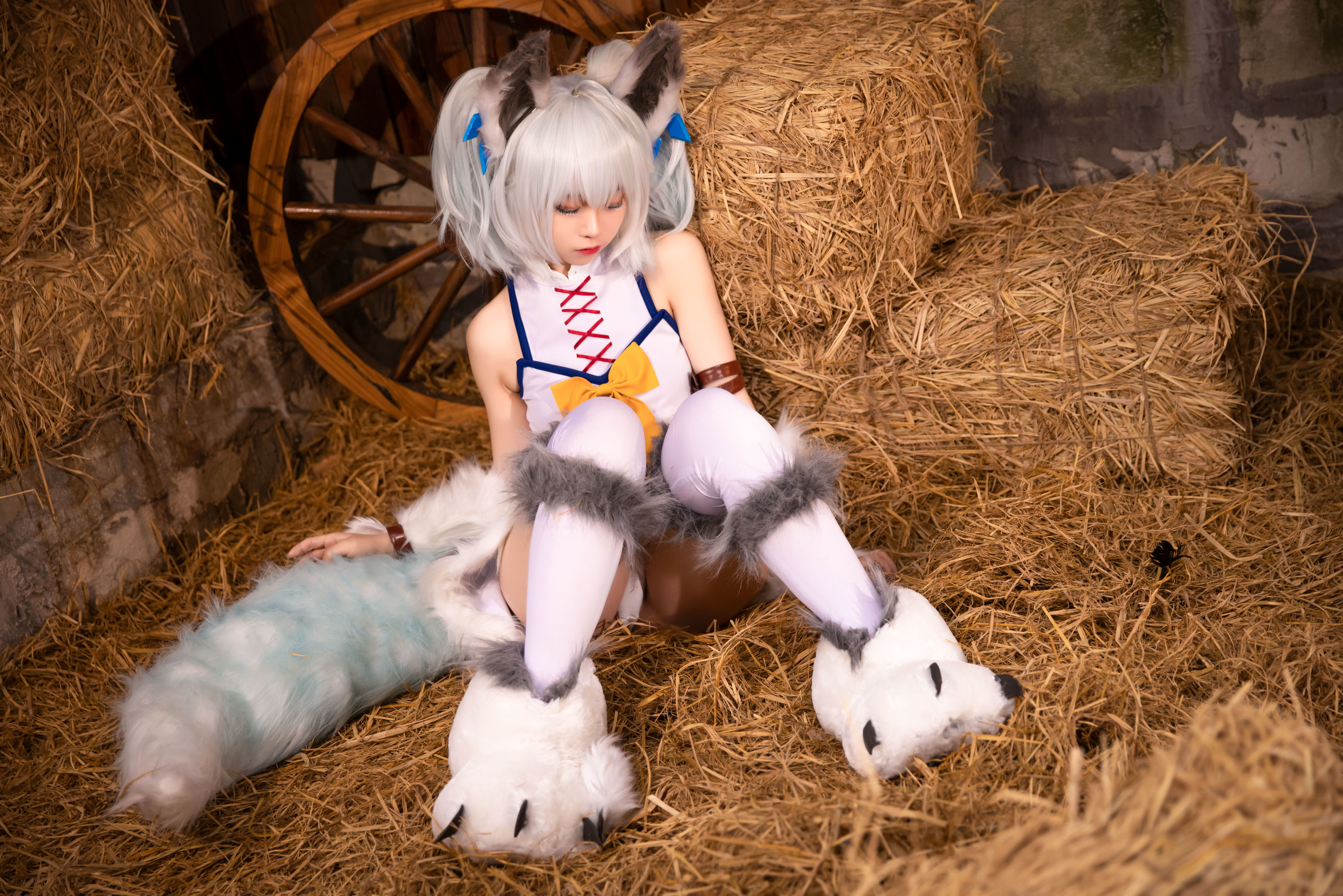 动漫博主G44不会受伤 – 地牢刹那常服 Cosplay-第18张