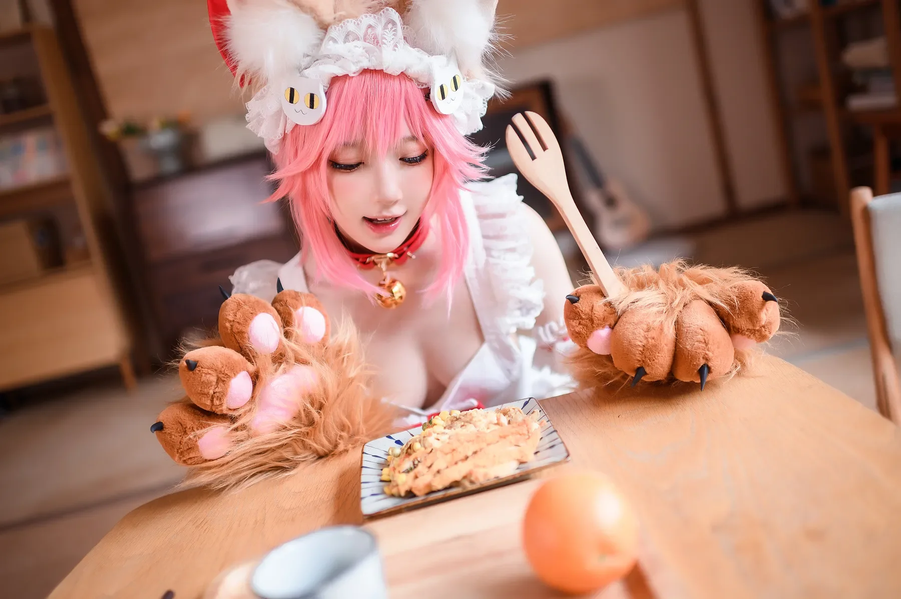阿包也是兔娘 – 玉藻喵 Cosplay-第4张