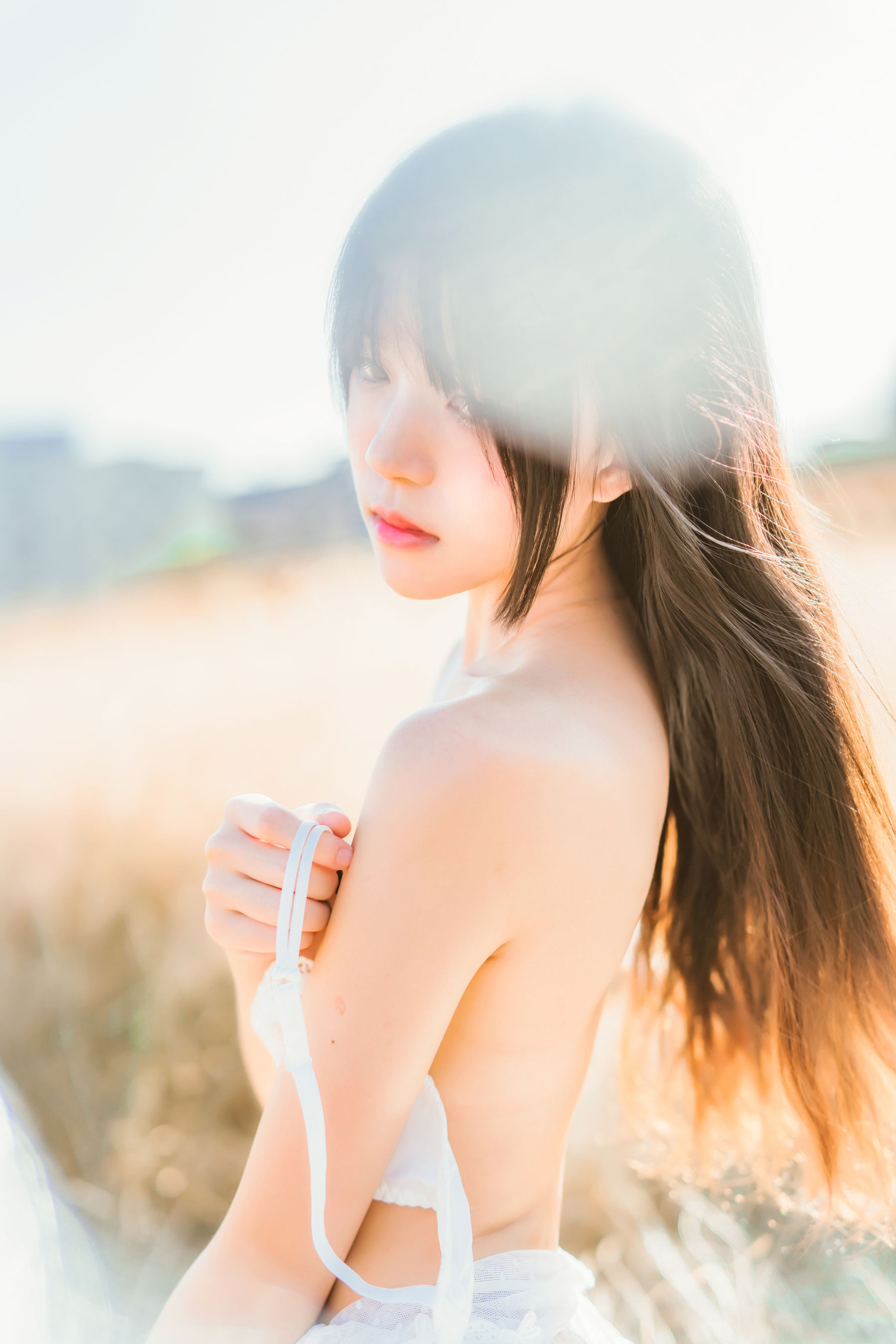 桜桃喵 原野上的浪漫 Cosplay-第3张