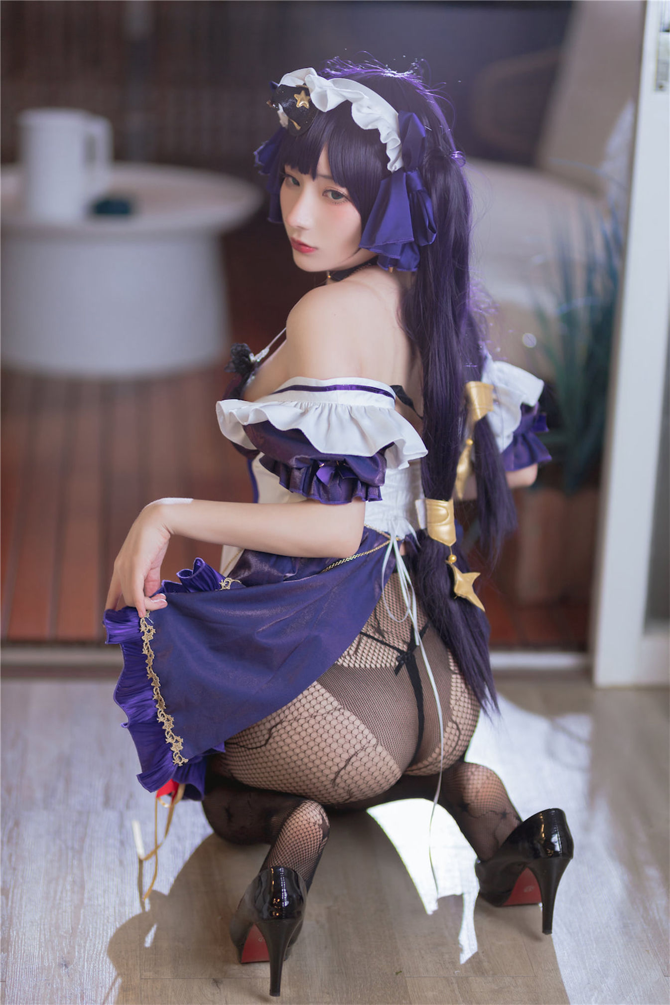 是三不是世w – 原神莫娜女仆 Cosplay-第20张