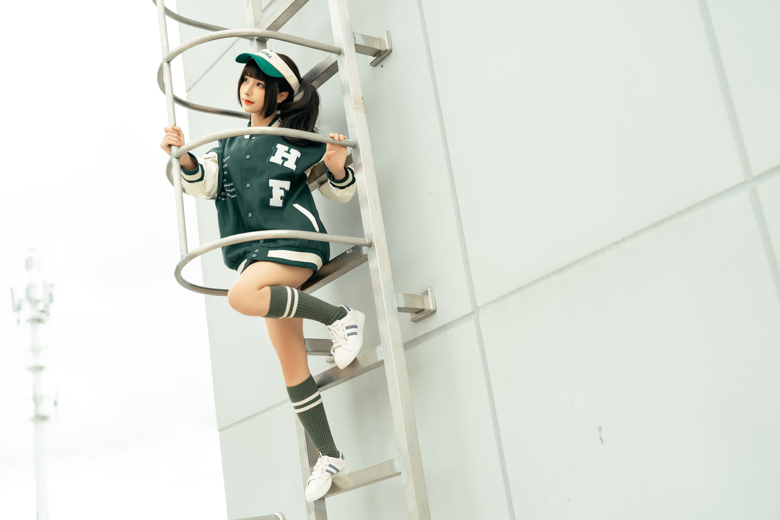动漫博主蠢沫沫 – 棒球女孩 Cosplay-第1张