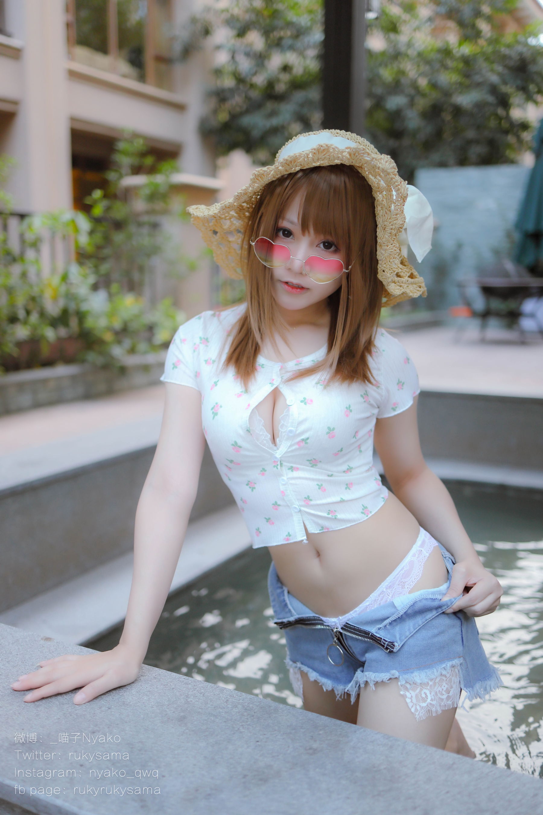 萌妹子Nyako喵子 – 温泉旅行 Cosplay-第11张