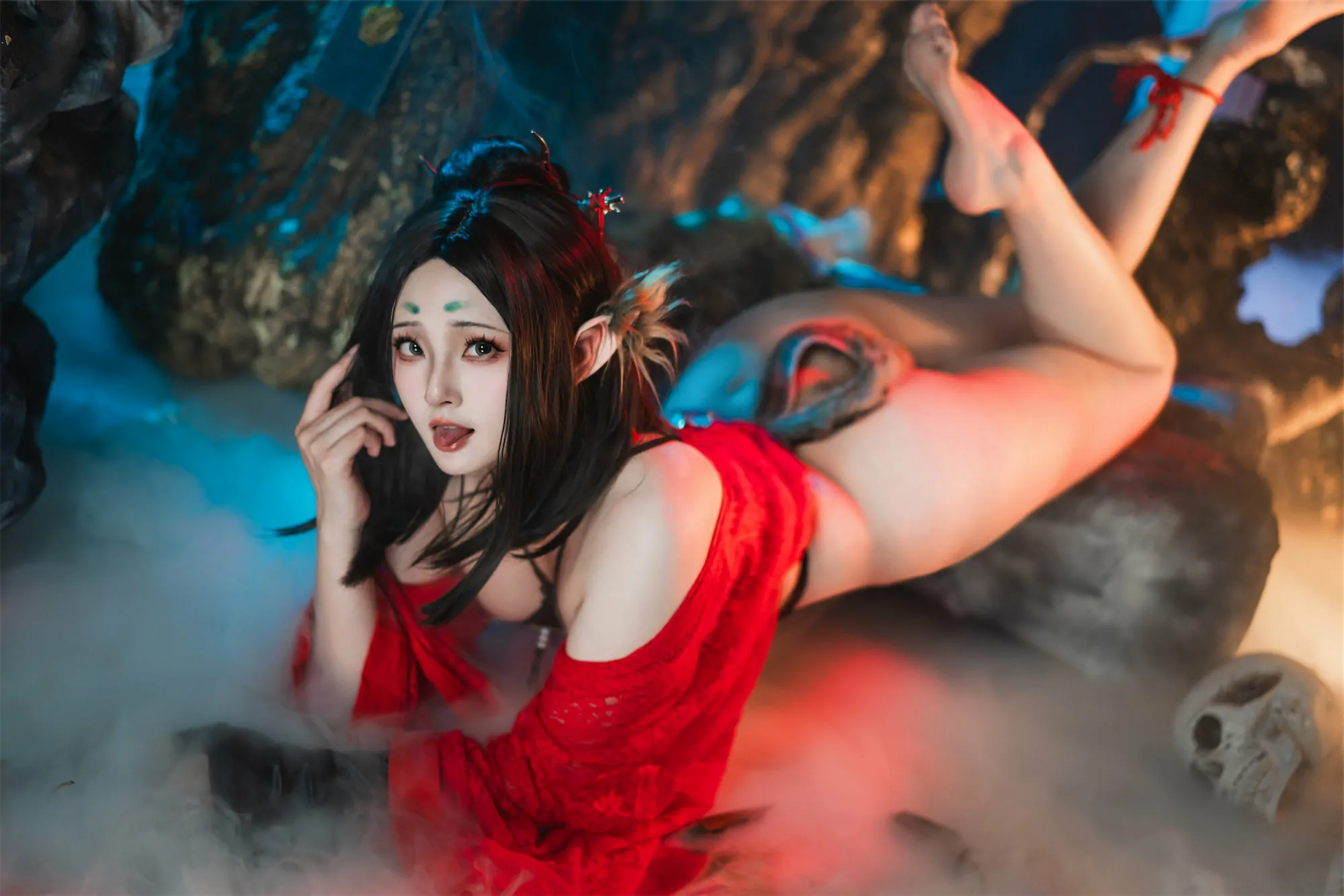 Natsuko夏夏子 – 黑神话悟空 萍萍 Cosplay-第36张