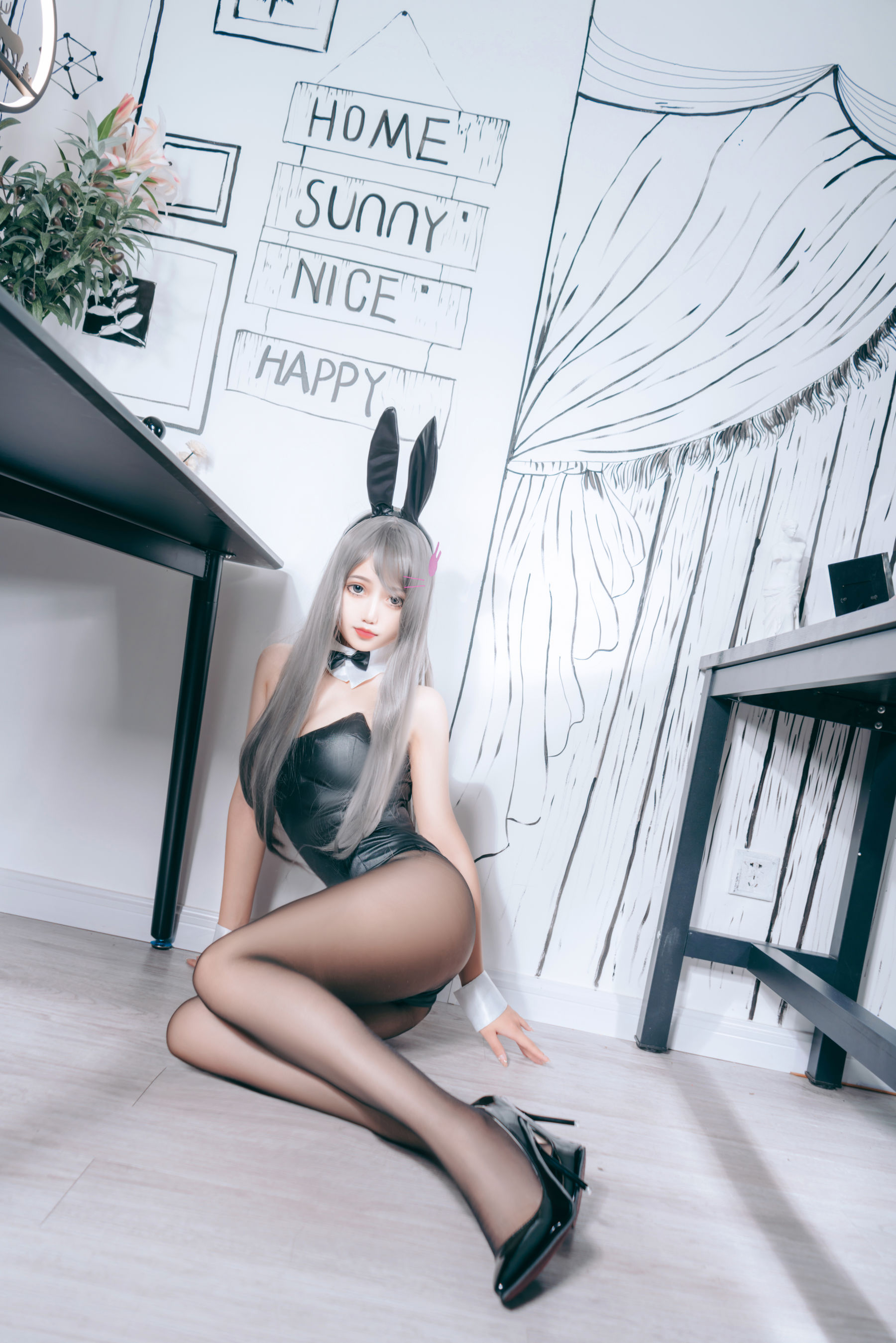 eloise软软 – 兔女郎 Cosplay-第31张