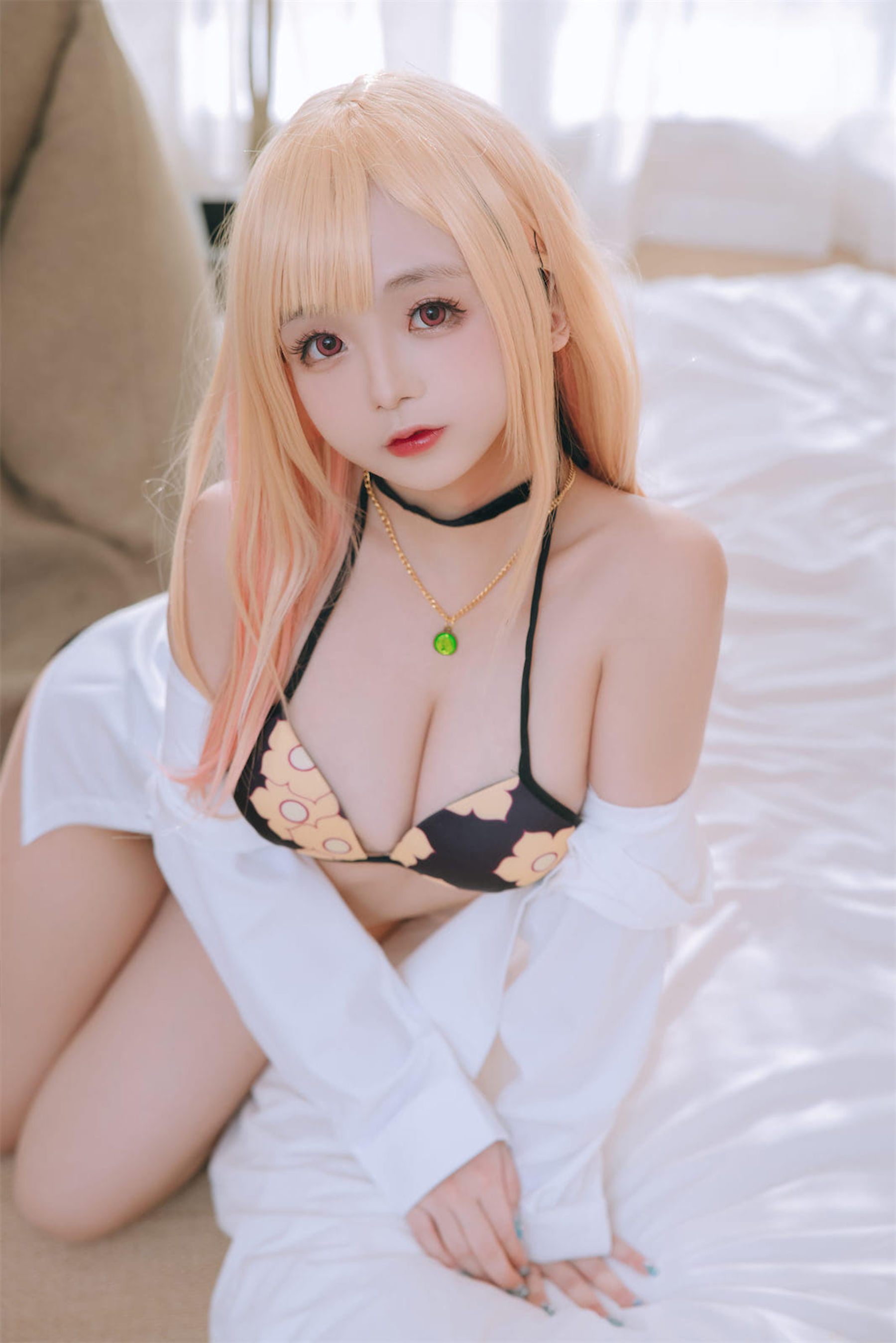 Cosplay日奈娇 – 更衣人偶喜多川海梦泳装 Cosplay-第61张