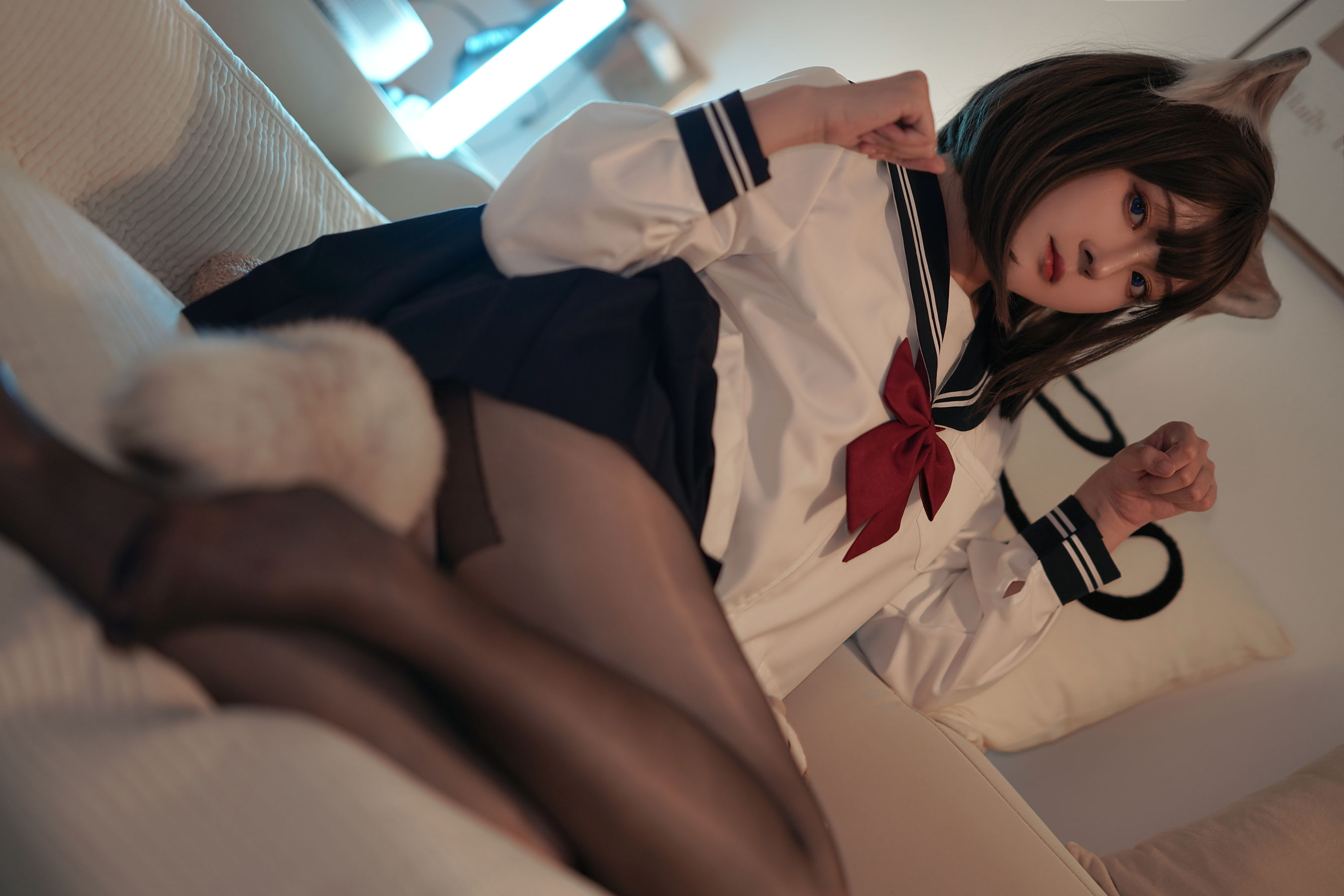 Natsuko夏夏子 – 大尾巴喵 Cosplay-第4张