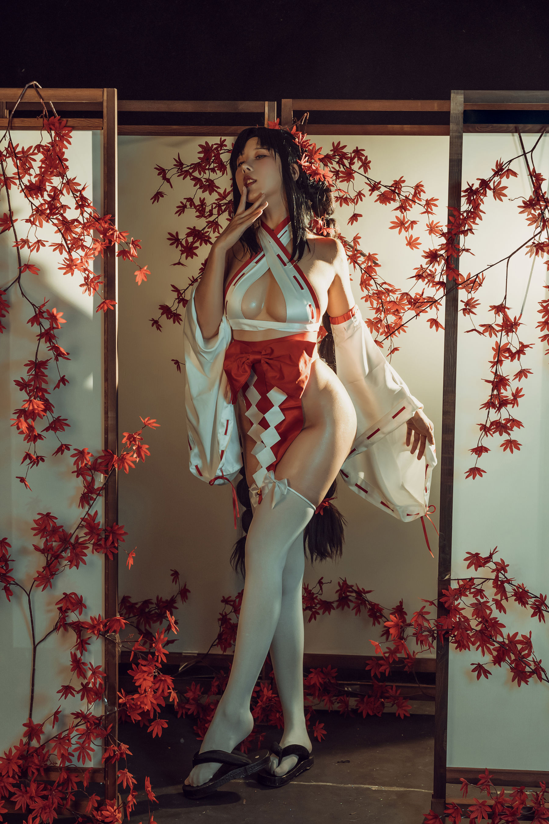 Peach milky – Miko Cosplay-第33张